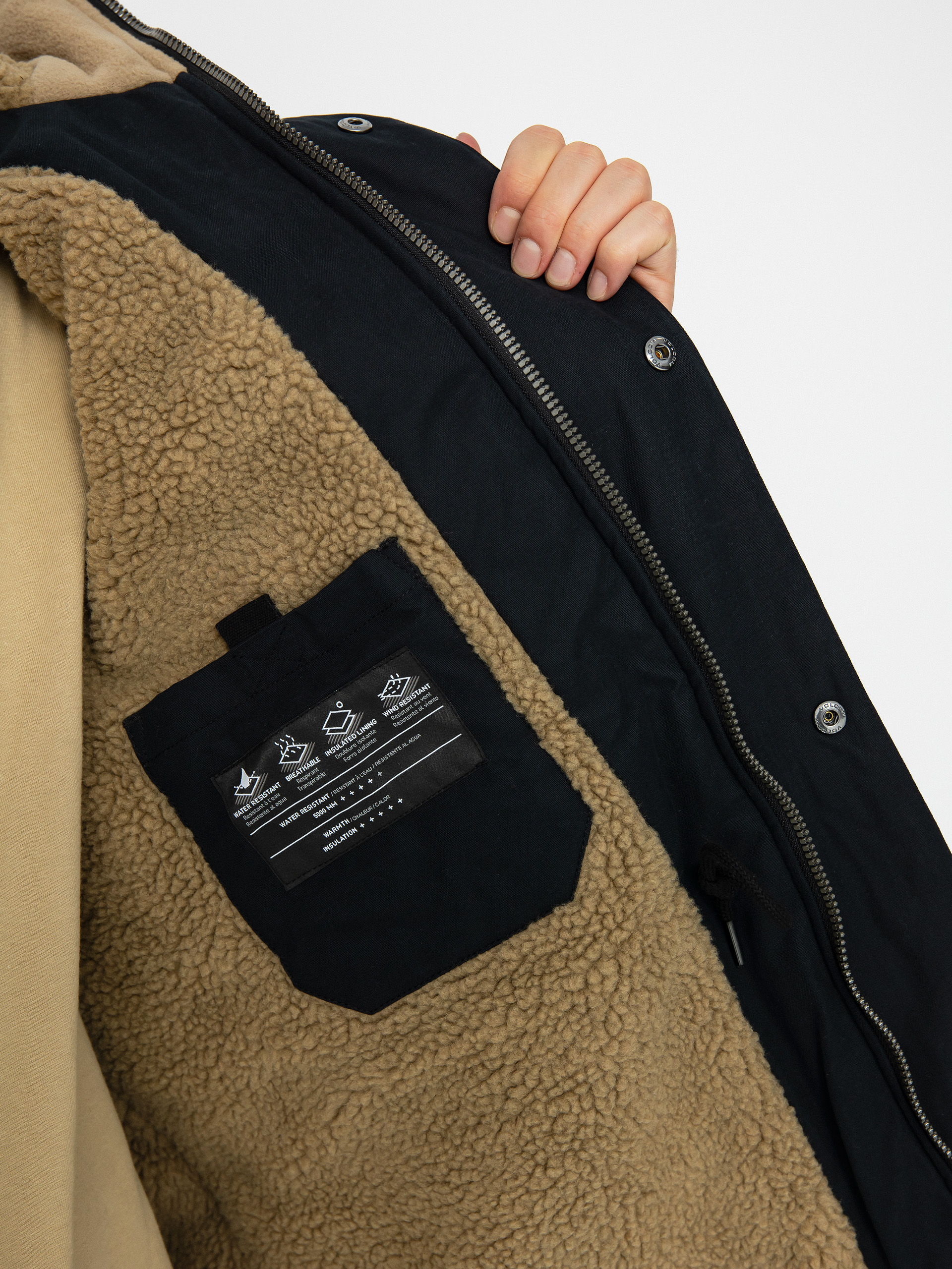 Яке Volcom Starget 5K Parka (black)