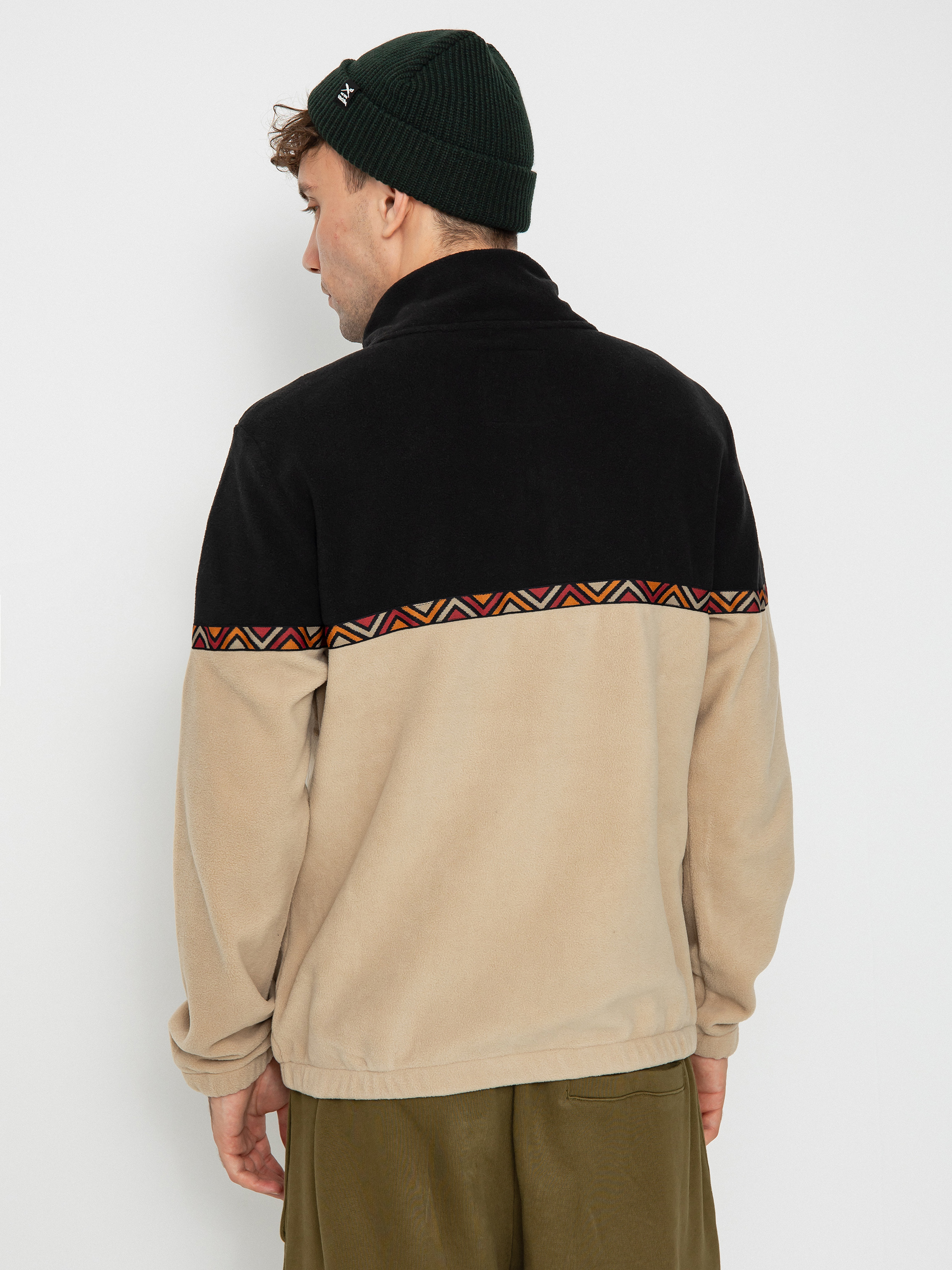 Мъжки Поларени суитшърти Iriedaily Monte Noe (khaki)