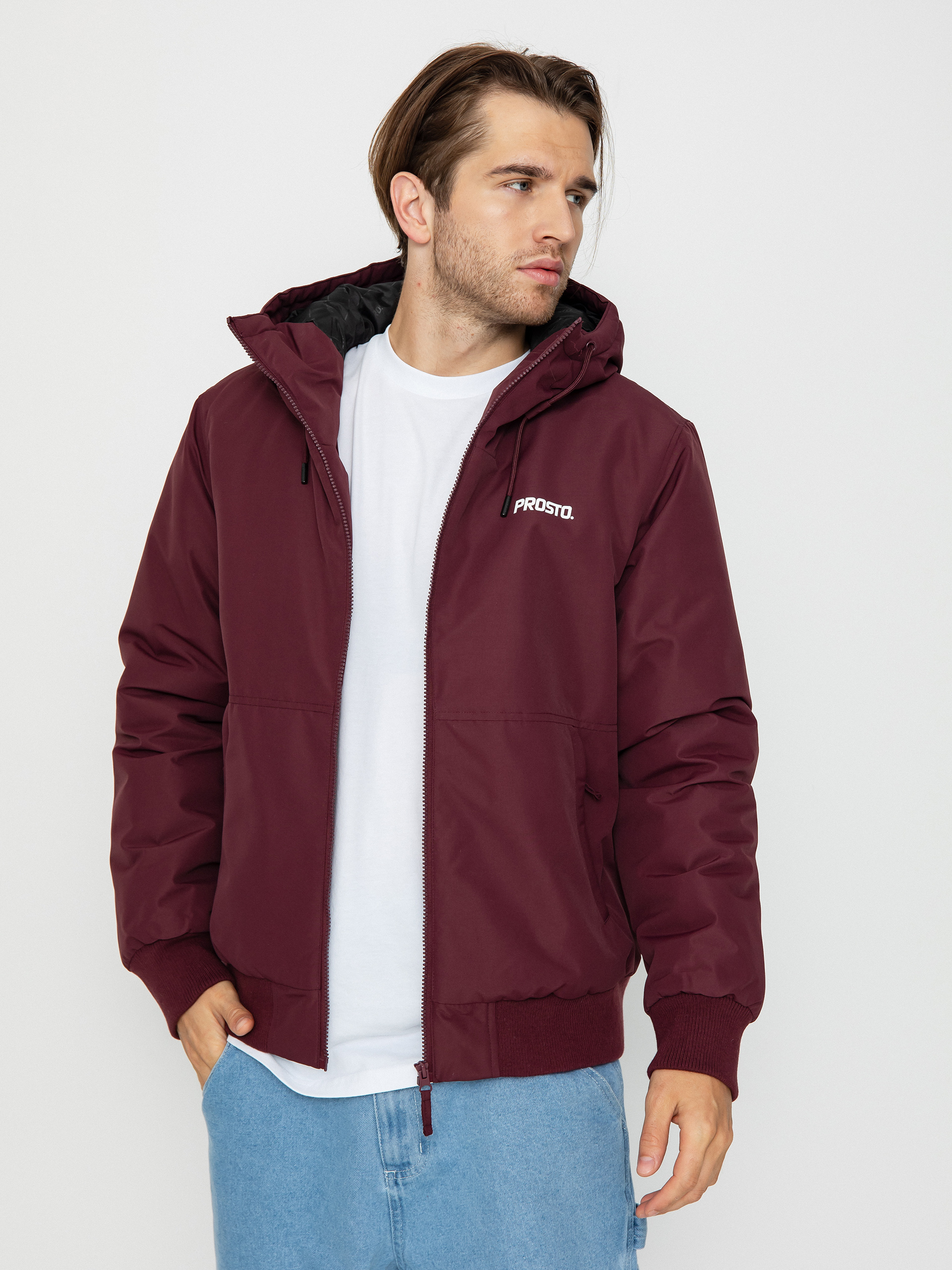 Яке Prosto Gegito Bomber (burgundy)