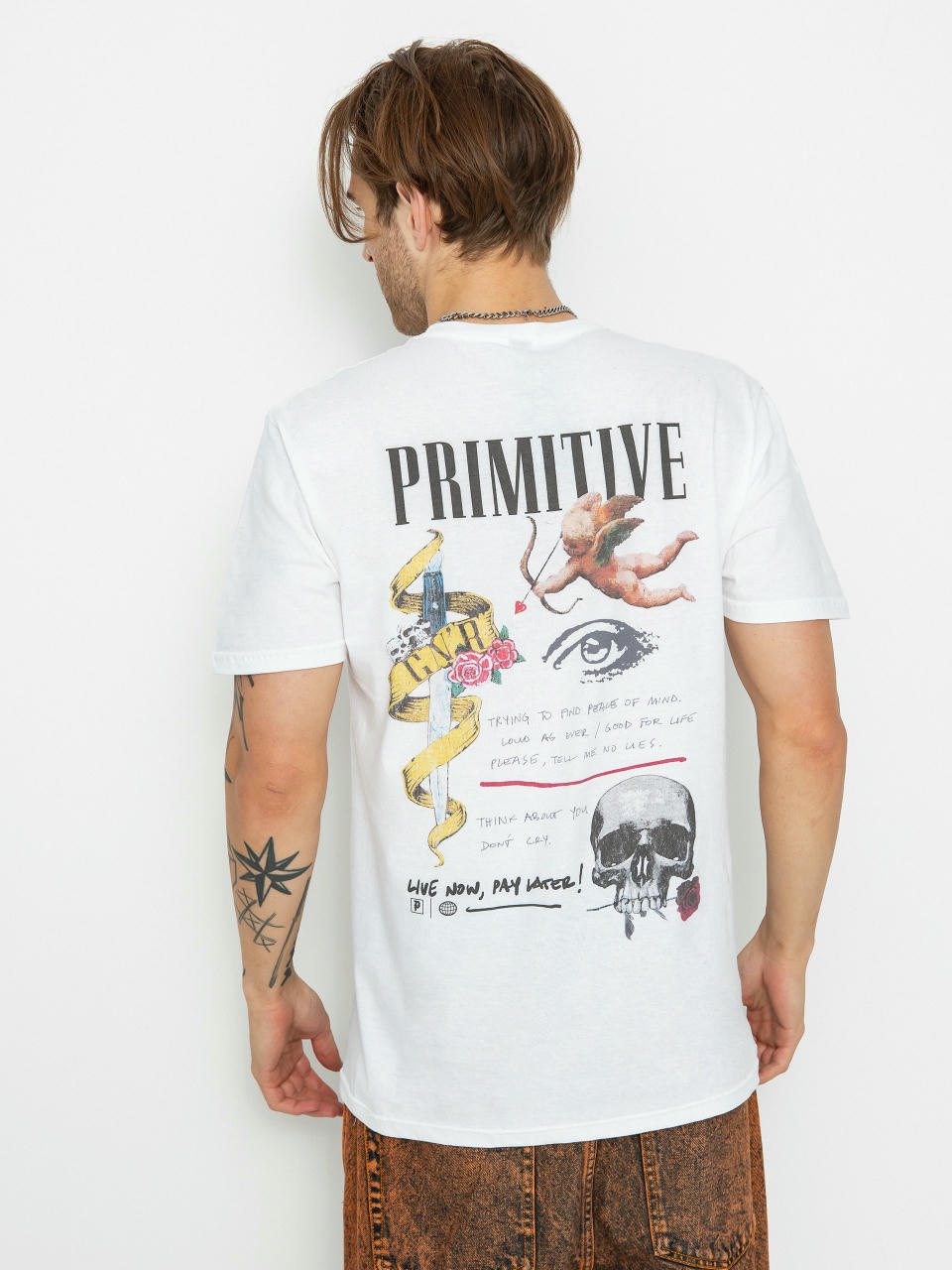 Тениска Primitive X Guns N' Roses Dont Cry (white)