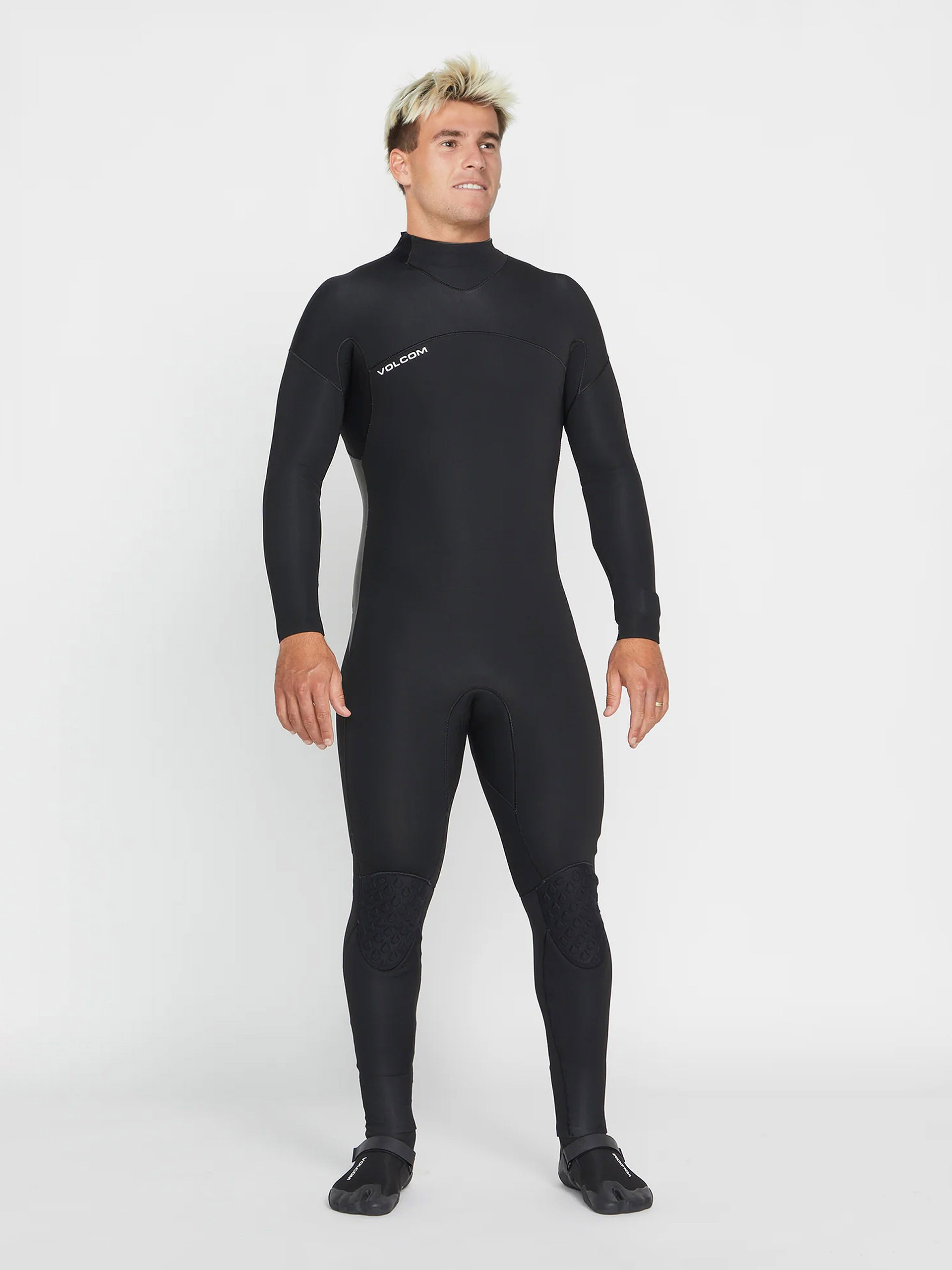 Топки Volcom Pianka Modulator 3/2Mm Long Sleeve Back Zip Fullsuit (black)