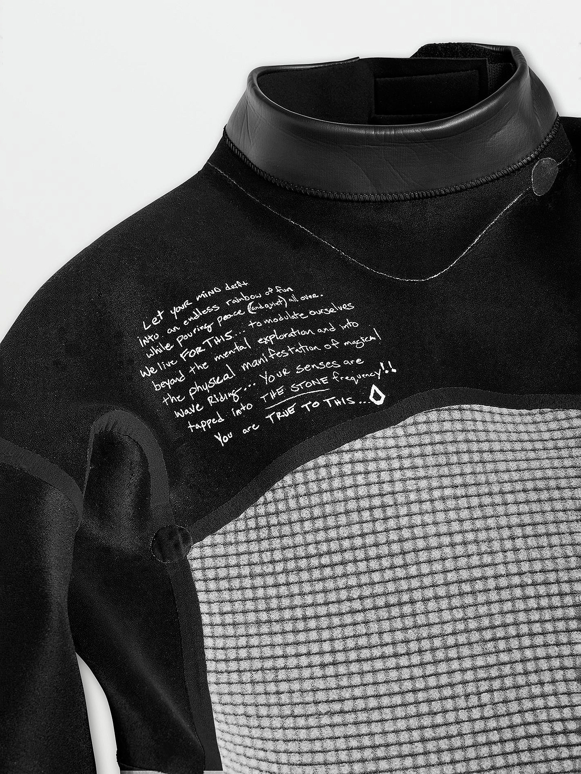 Топки Volcom Pianka Modulator 3/2Mm Long Sleeve Back Zip Fullsuit (black)