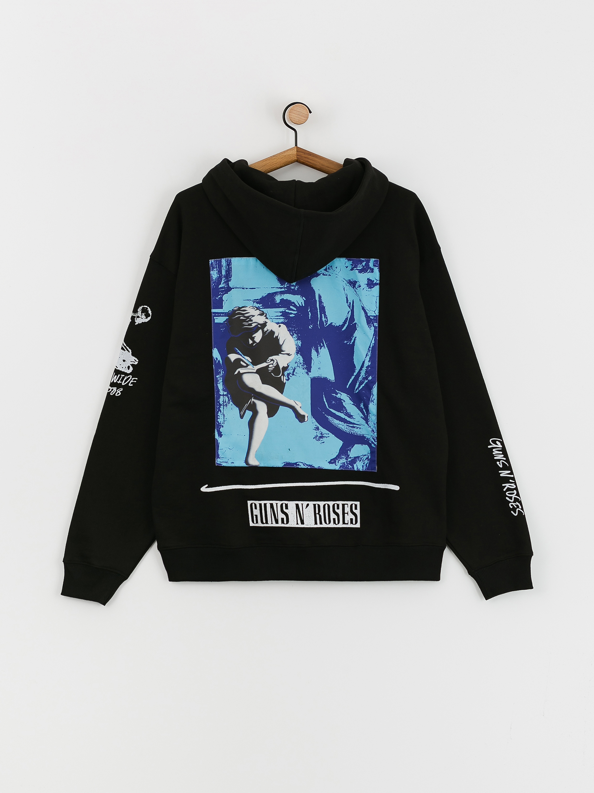 Суитшърт с качулка Primitive X Guns N' Roses Estranged HD (black)