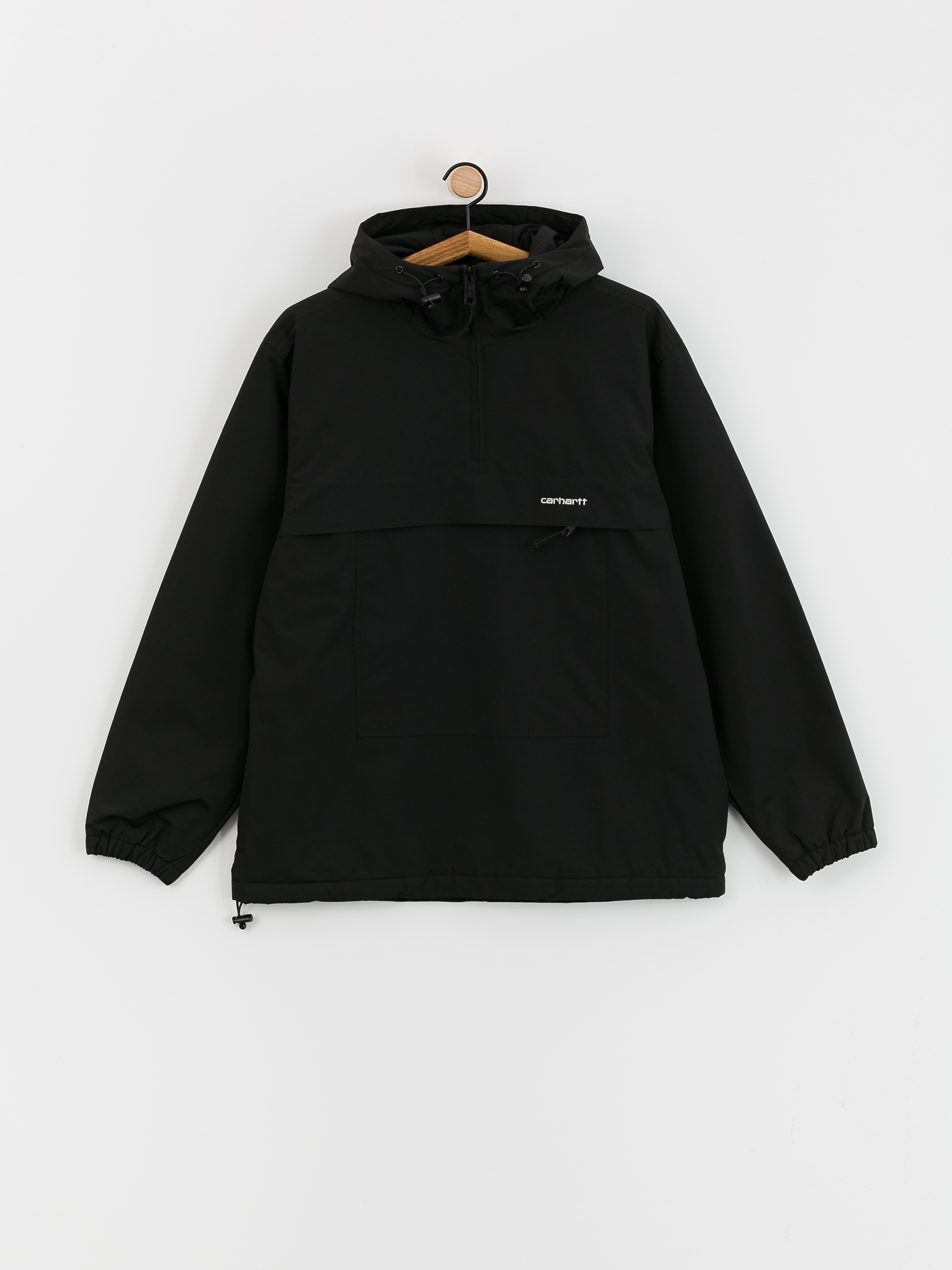 Яке Carhartt WIP Windbreaker Pullover (black/white)