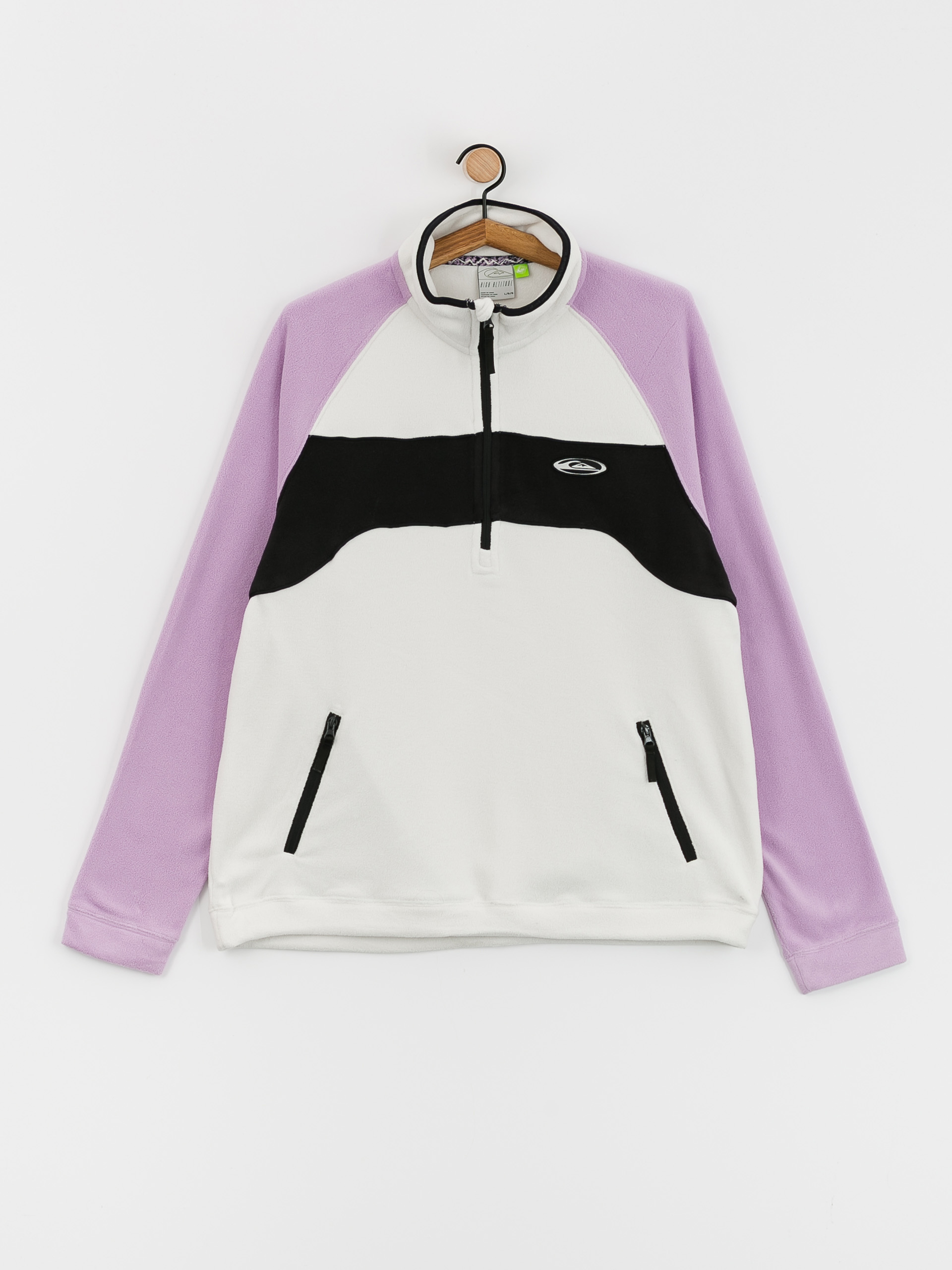 Мъжки Поларени суитшърти Quiksilver Powder Chaser (nimbus cloud)