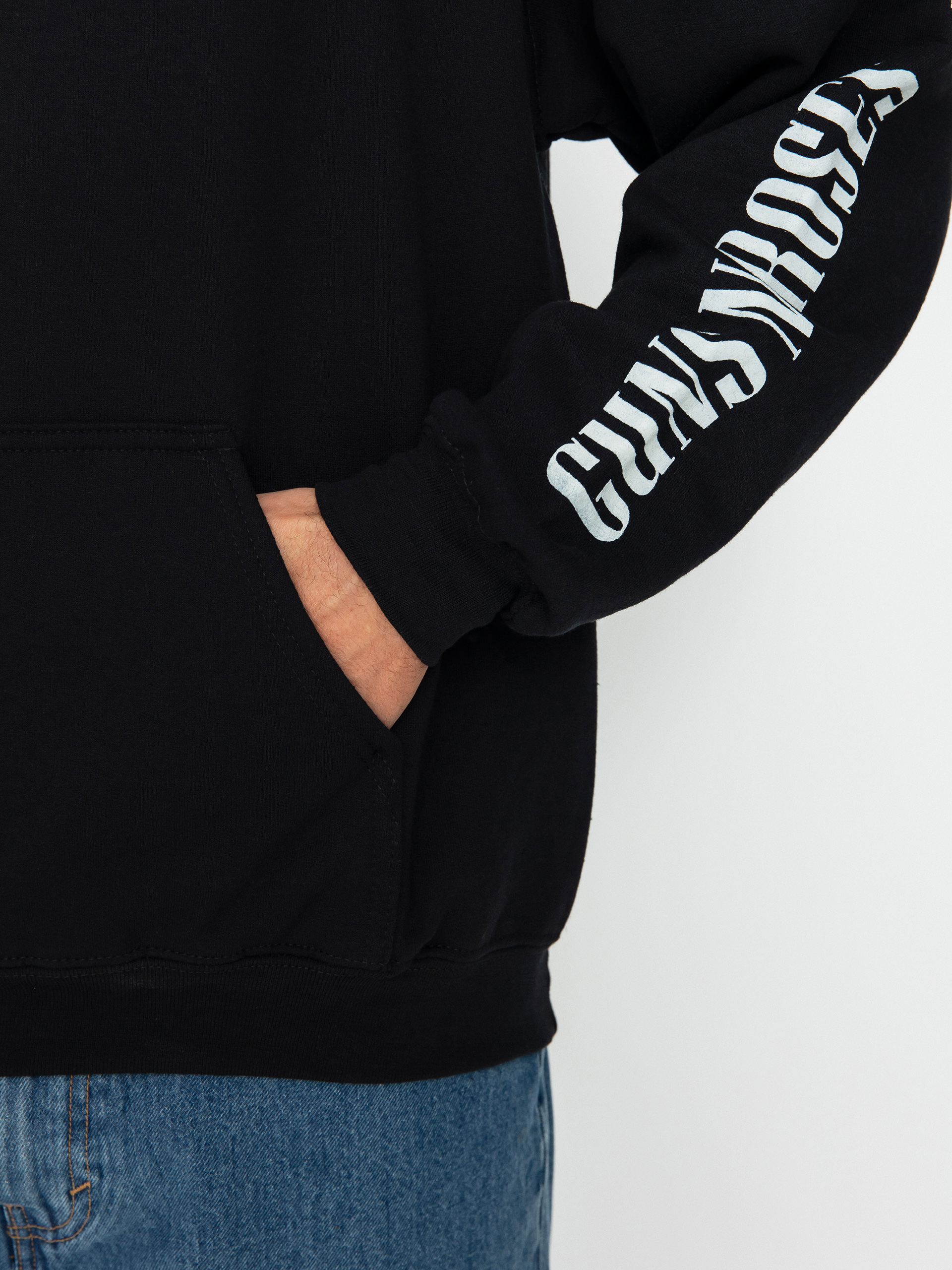 Суитшърт с качулка Primitive X Guns N' Roses Nightrain HD (black)