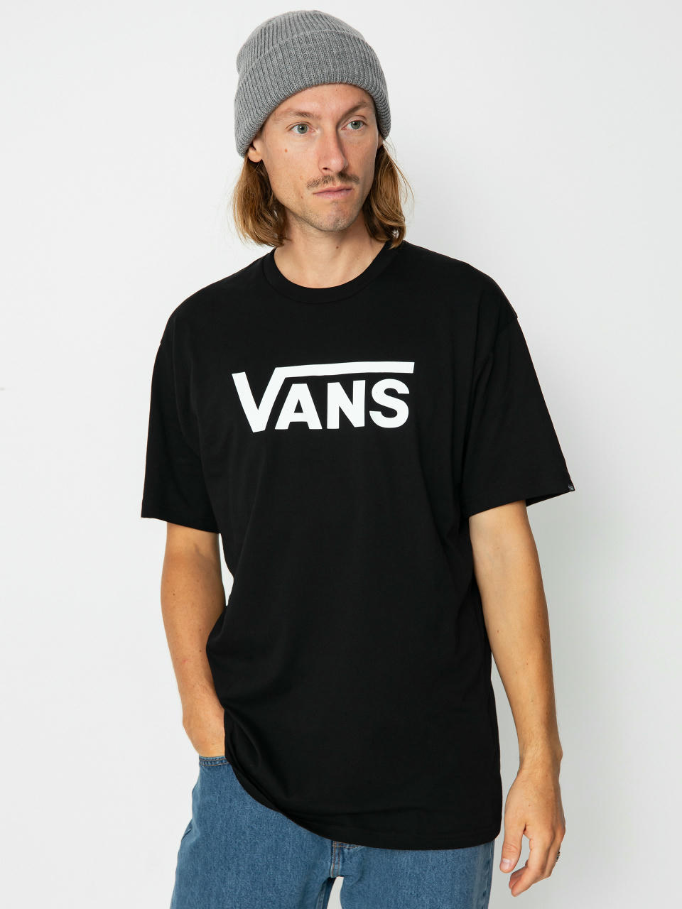 Тениска Vans Vans Classic (black/white)