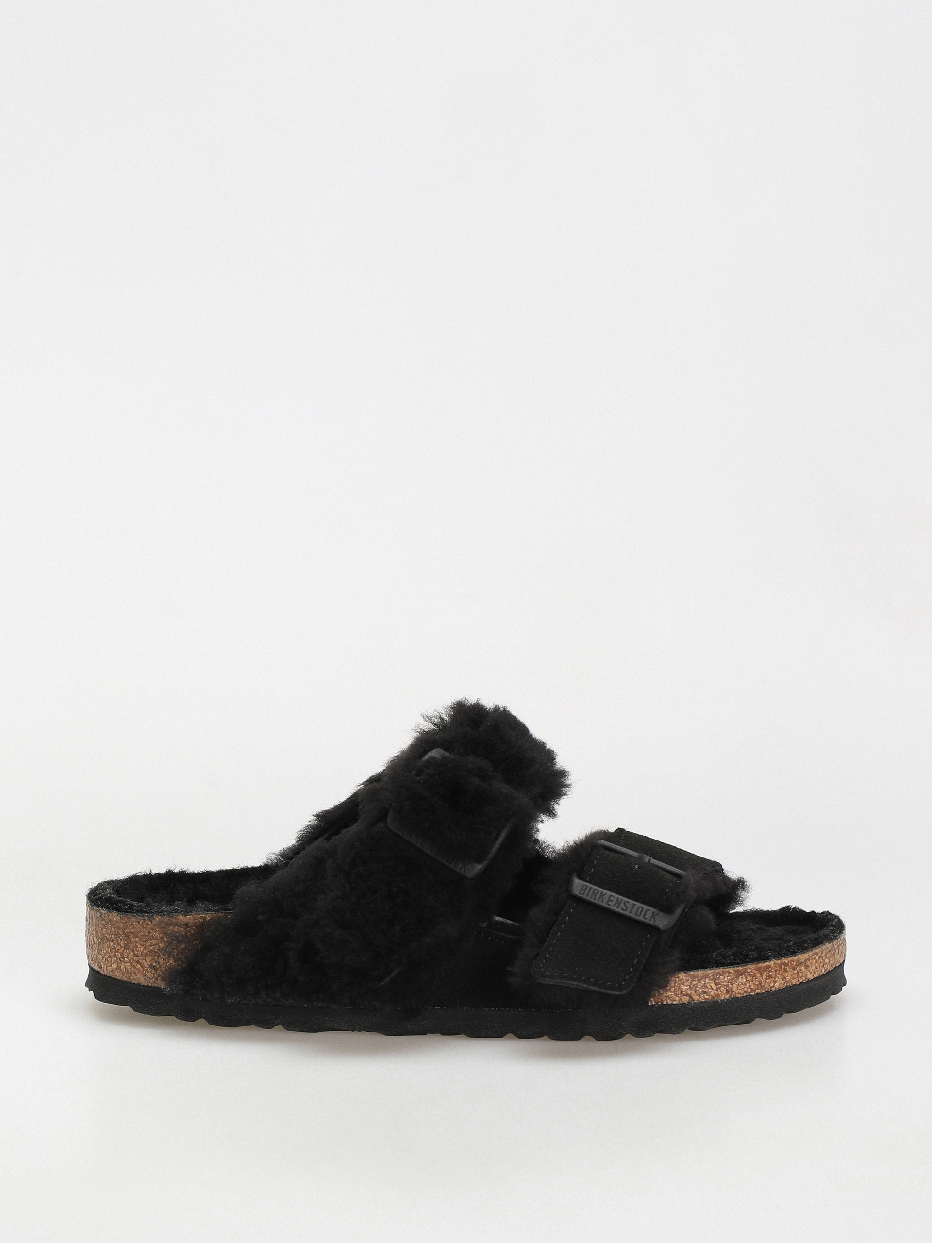 Чехли Birkenstock Arizona Split Teddy Parts Rivet Logo Suede Leather/Fur Narrow Wmn