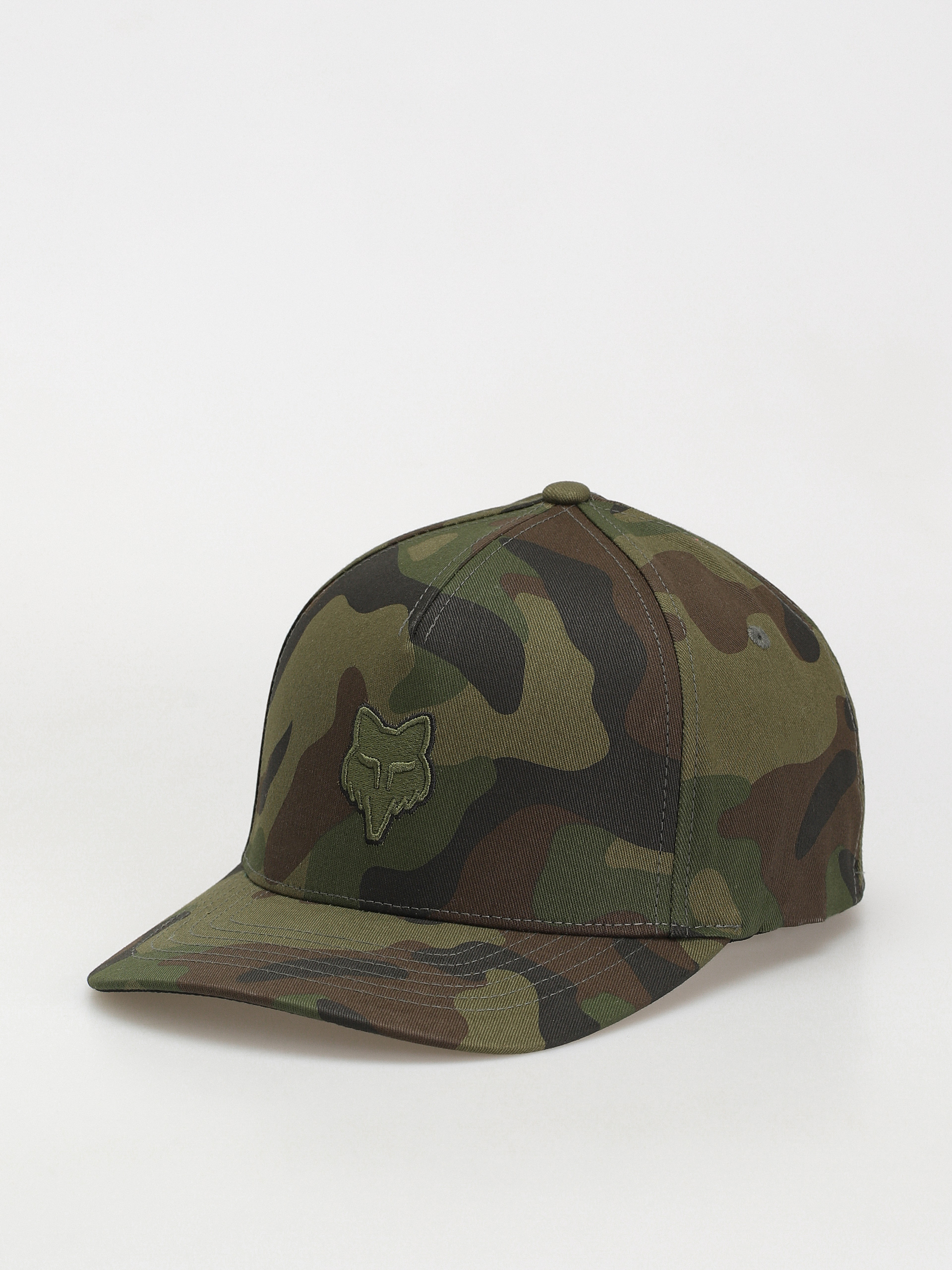 u0428u0430u043fu043au0430 u0441 u043au043eu0437u0438u0440u043au0430 Fox Head Flexfit (green/camo)