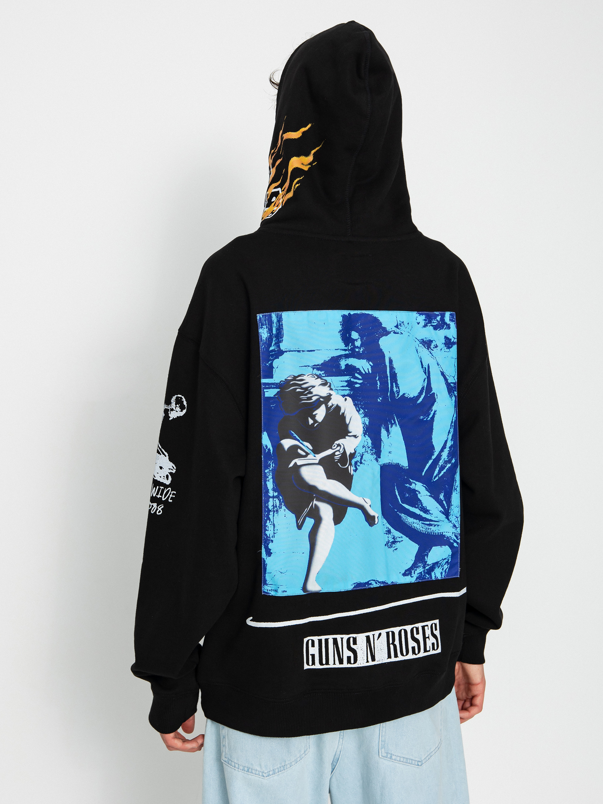 Суитшърт с качулка Primitive X Guns N' Roses Estranged HD (black)