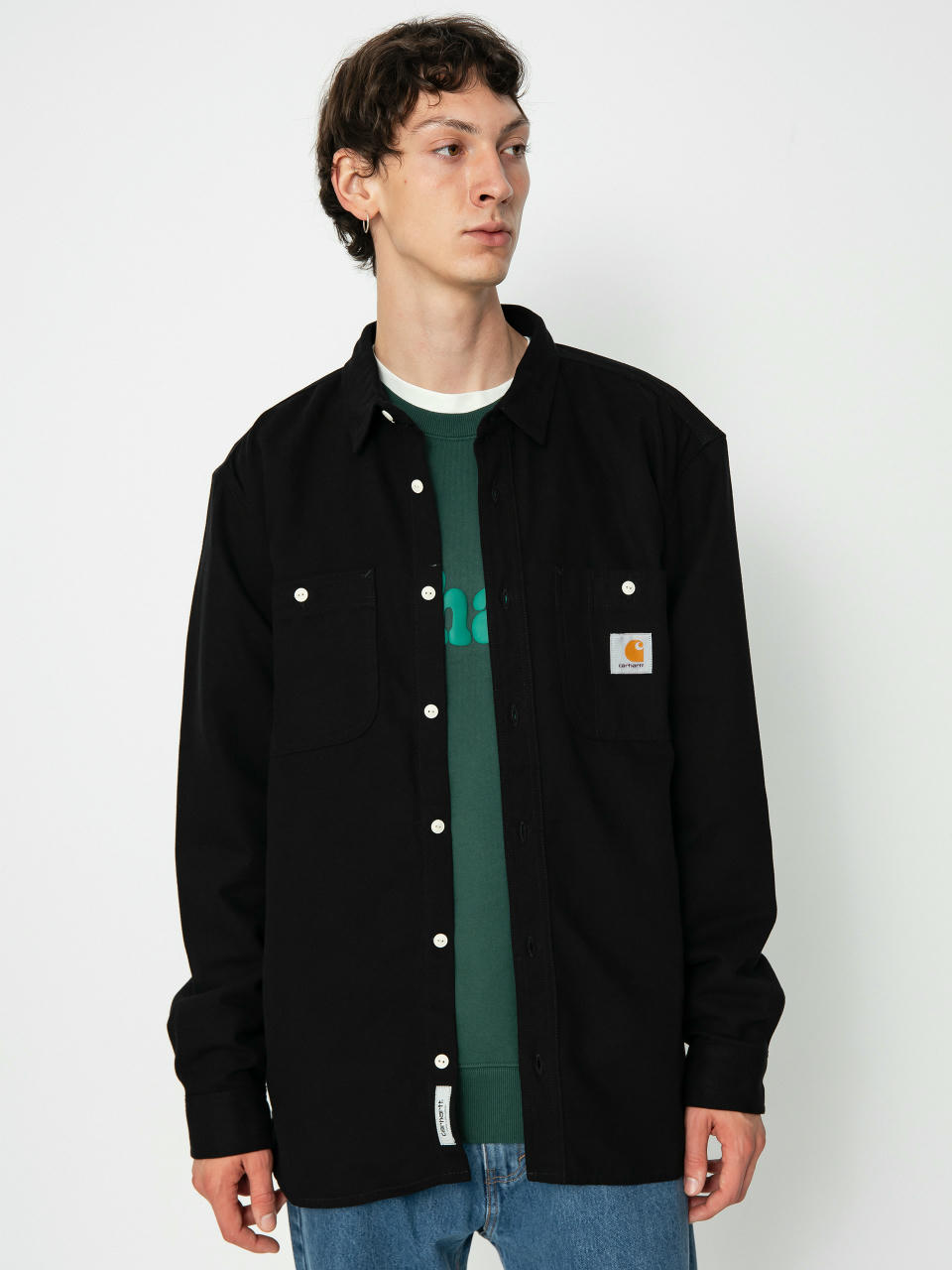 Риза Carhartt WIP Clink (black)