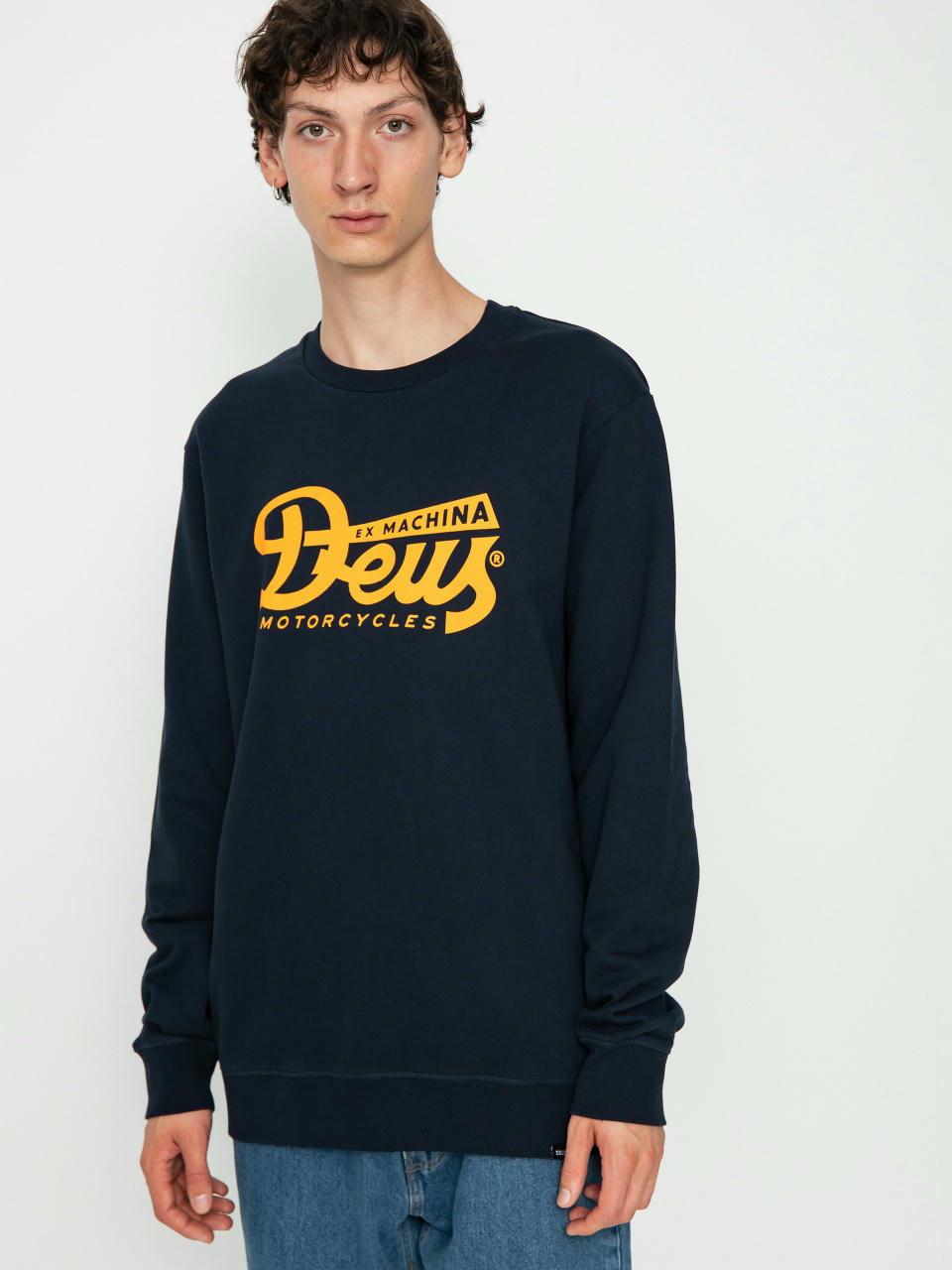 Суитшърт Deus Ex Machina Relief Crew (navy)