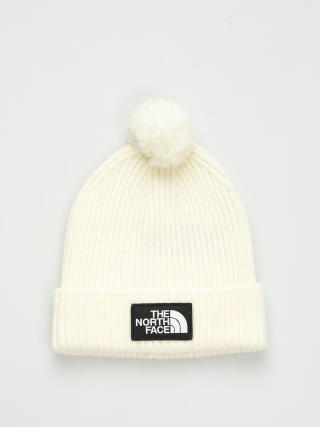 Шапка The North Face Tnf Logo Box Pom (gardenia white)