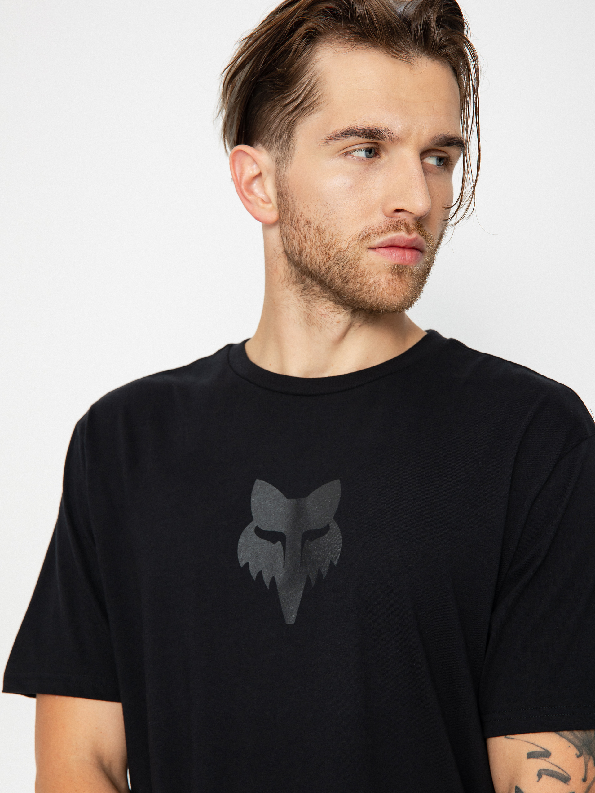 Тениска Fox Head (black/black)
