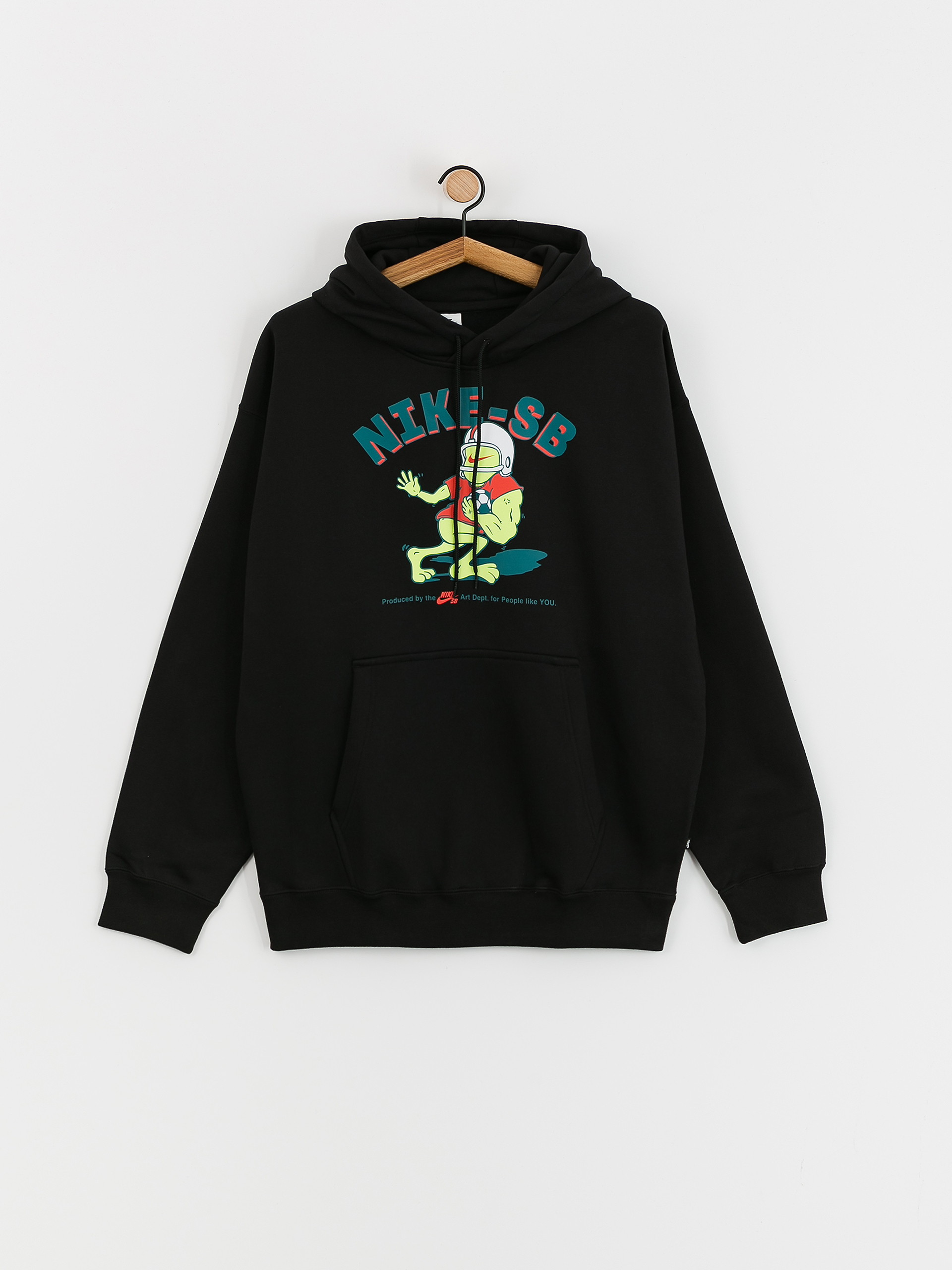 Суитшърт с качулка Nike SB Sports Guy HD (black)