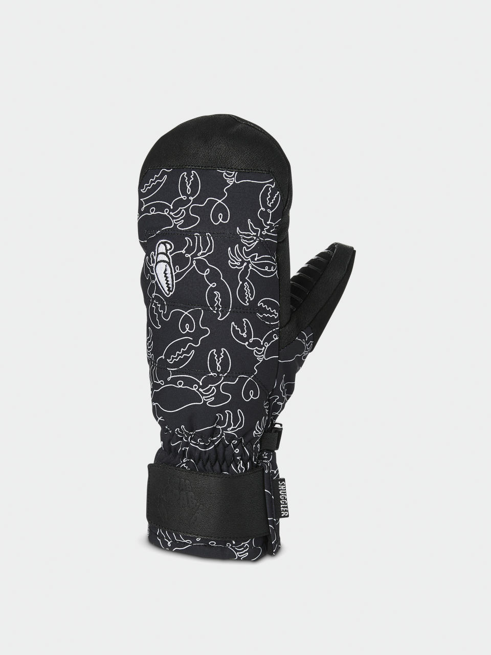 Ръкавици Crab Grab Snuggler Mitt Wmn (crab doodle black)