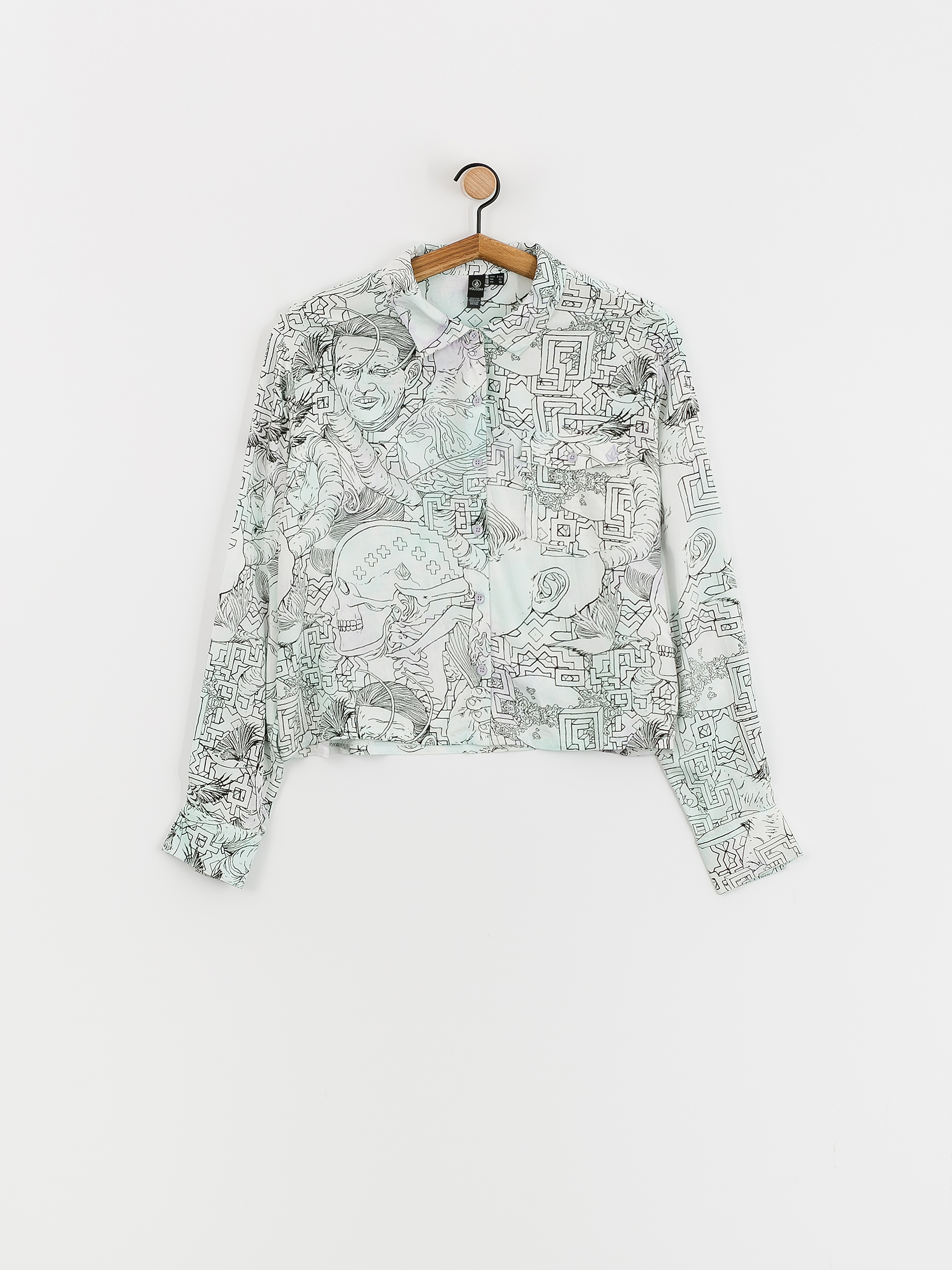 Риза Volcom Fa Ed Merlin Murray Ls Wmn (multi)