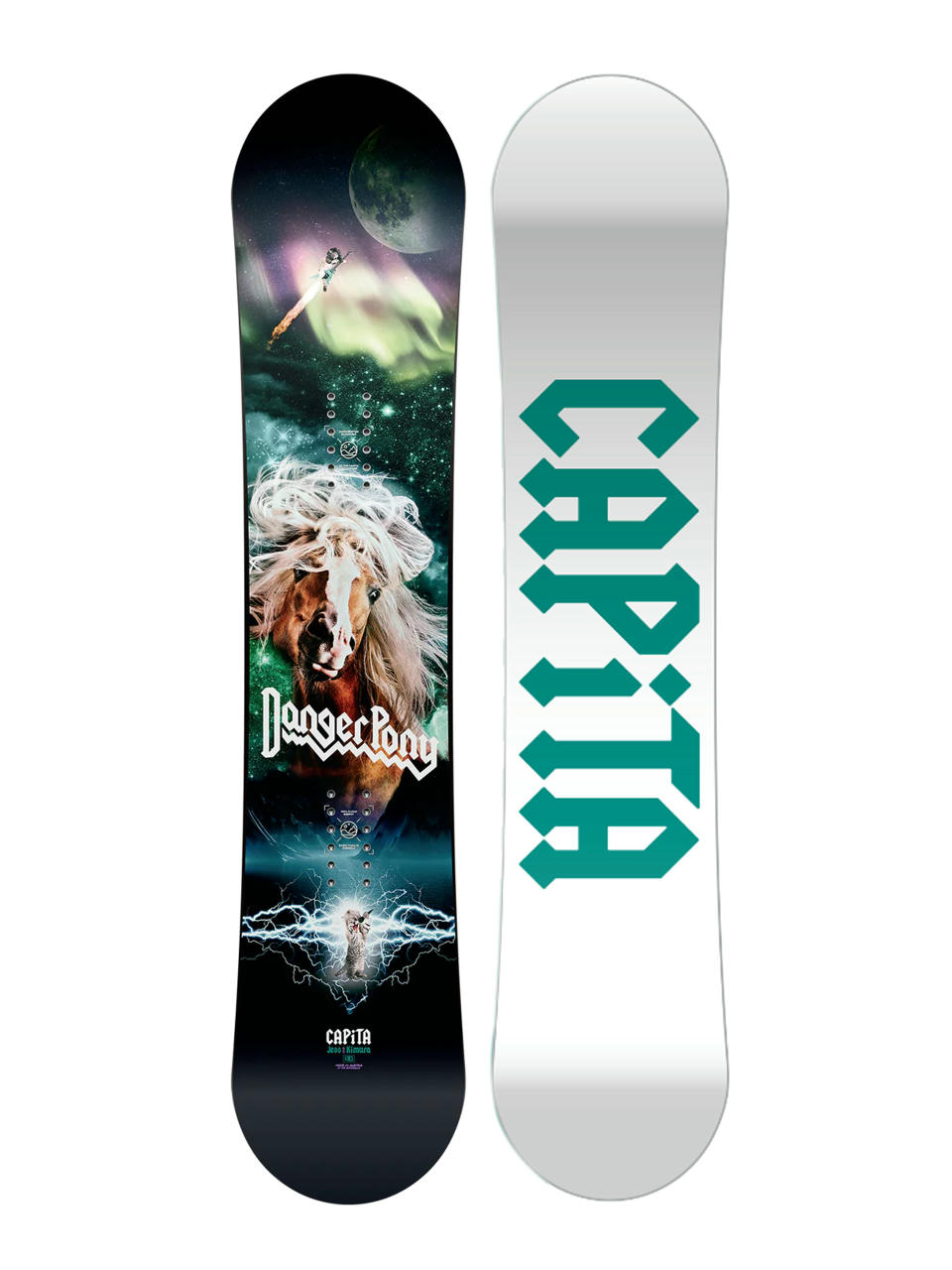 Сноуборд Capita Jess Kimura Mini JR (colour 2/white/teal)