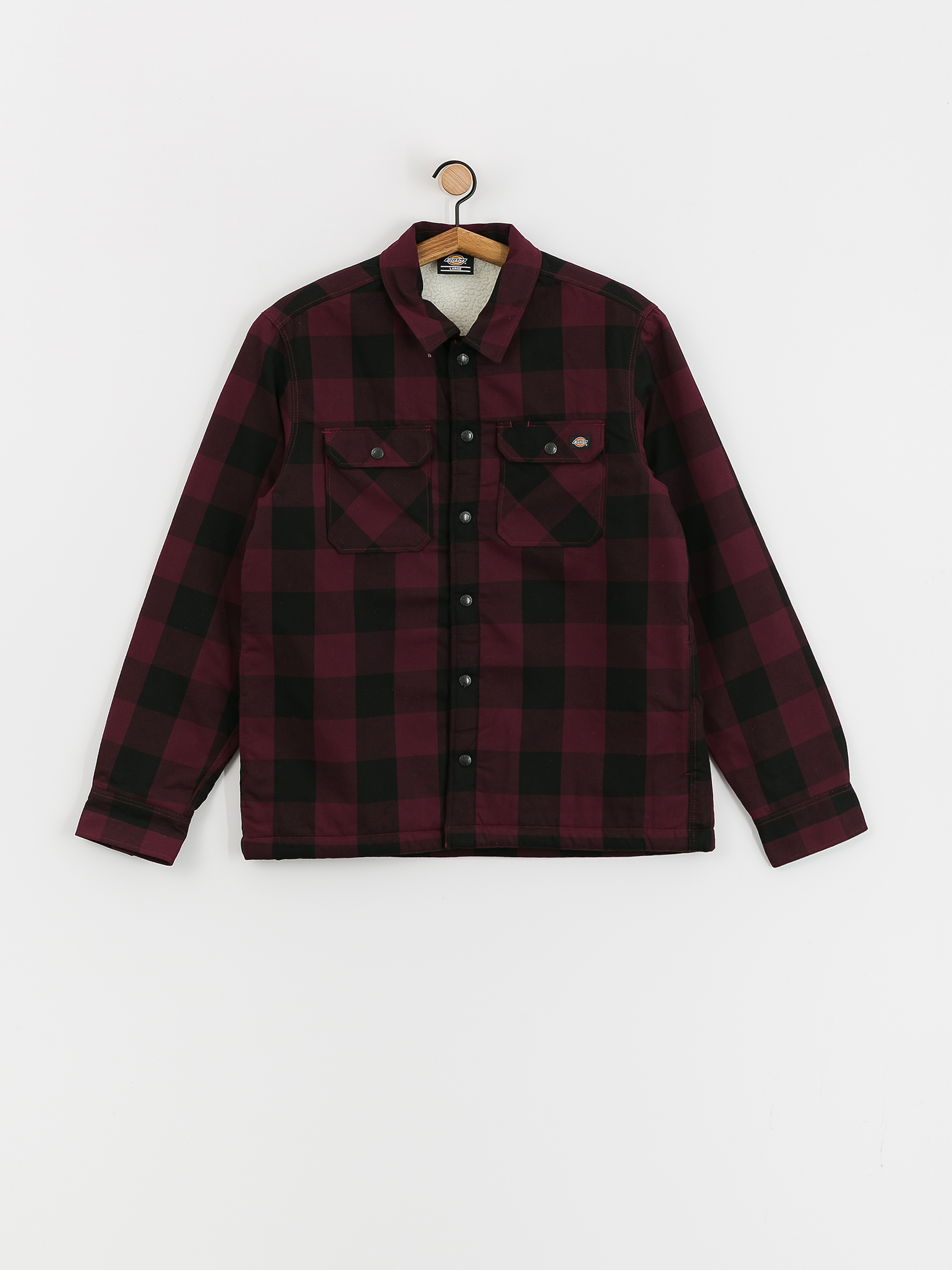 Риза Dickies Lined Sacramento (maroon)