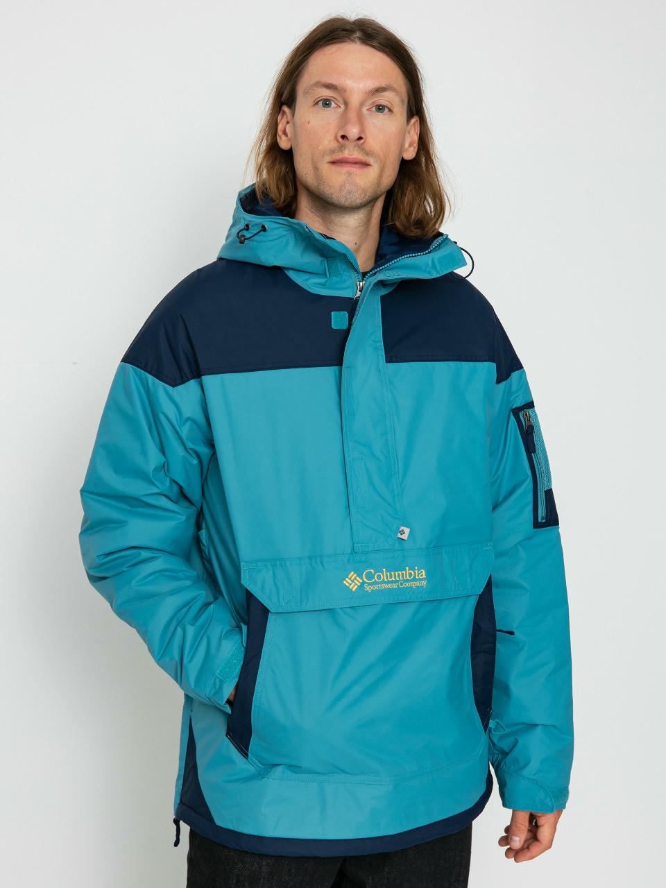 Яке Columbia Challenger Pullover (shasta/collegiate navy)