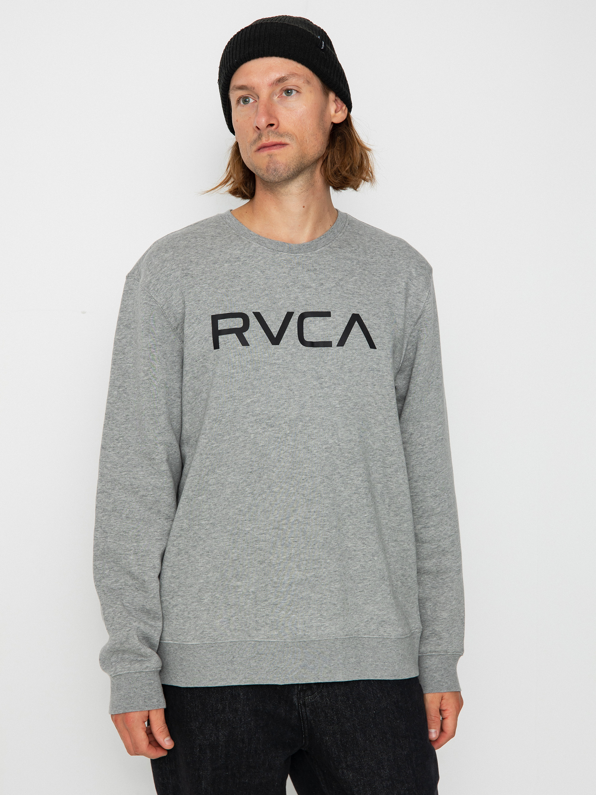 Суитшърт RVCA Big Rvca Crew (athletic heathe)