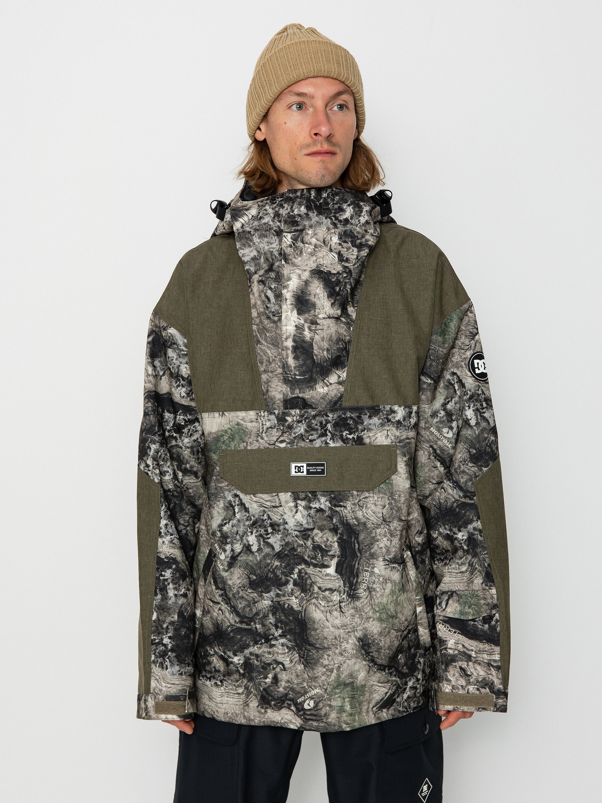 Мъжка Сноуборд яке DC 43 Anorak (mossy oak cyt camo)