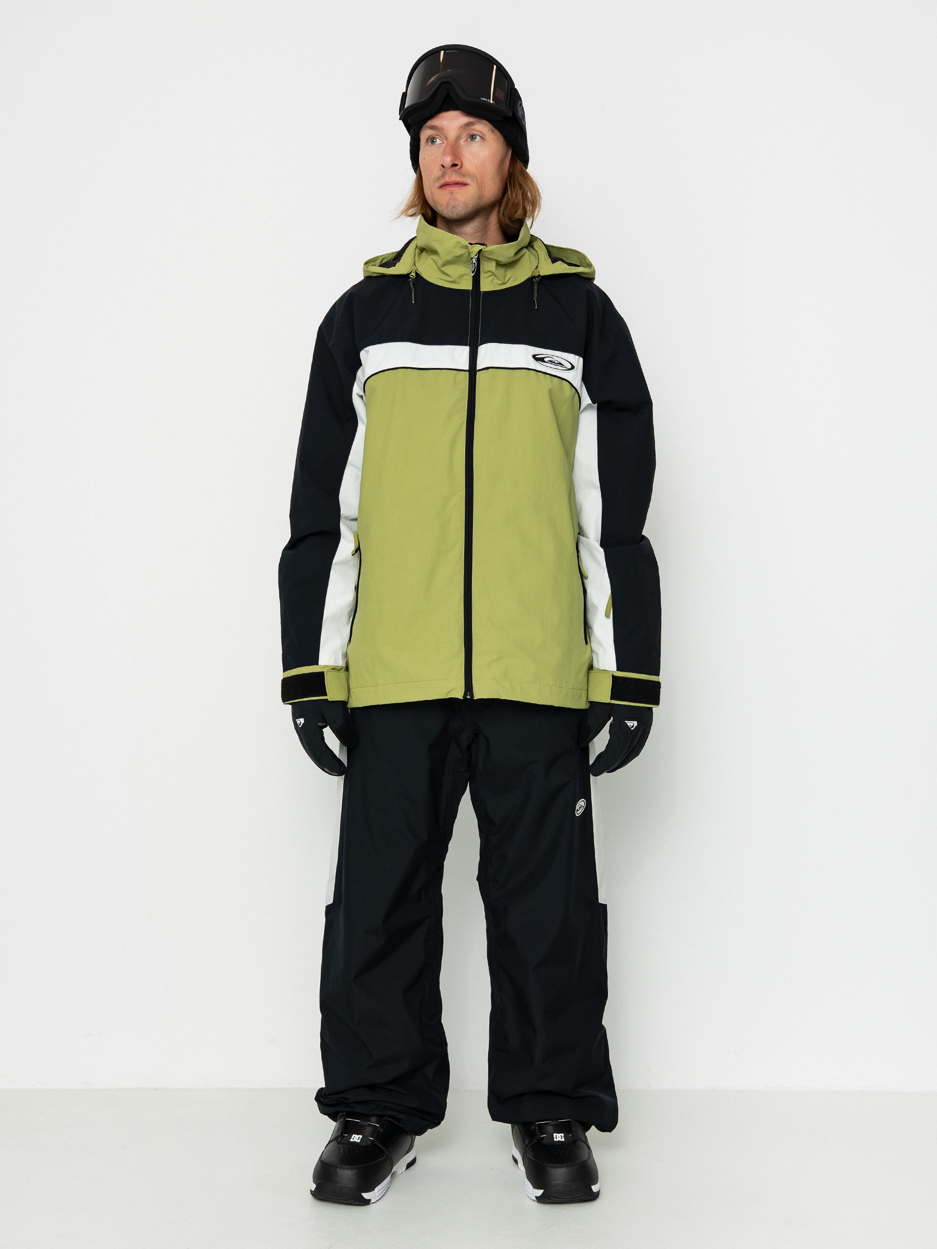 Сноуборд яке Quiksilver Live Wire (green olive)