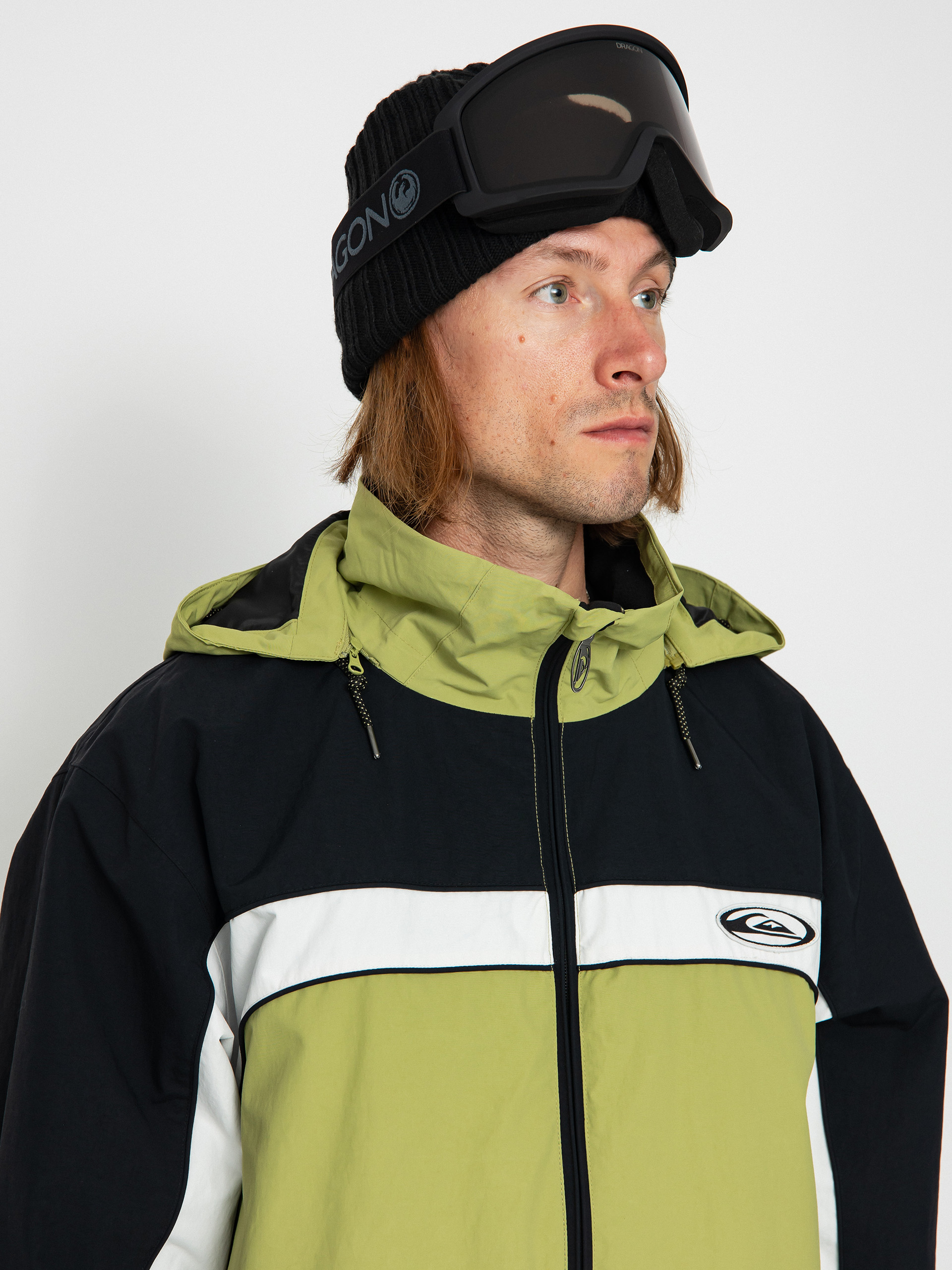 Мъжки Сноуборд яке Quiksilver Live Wire (green olive)