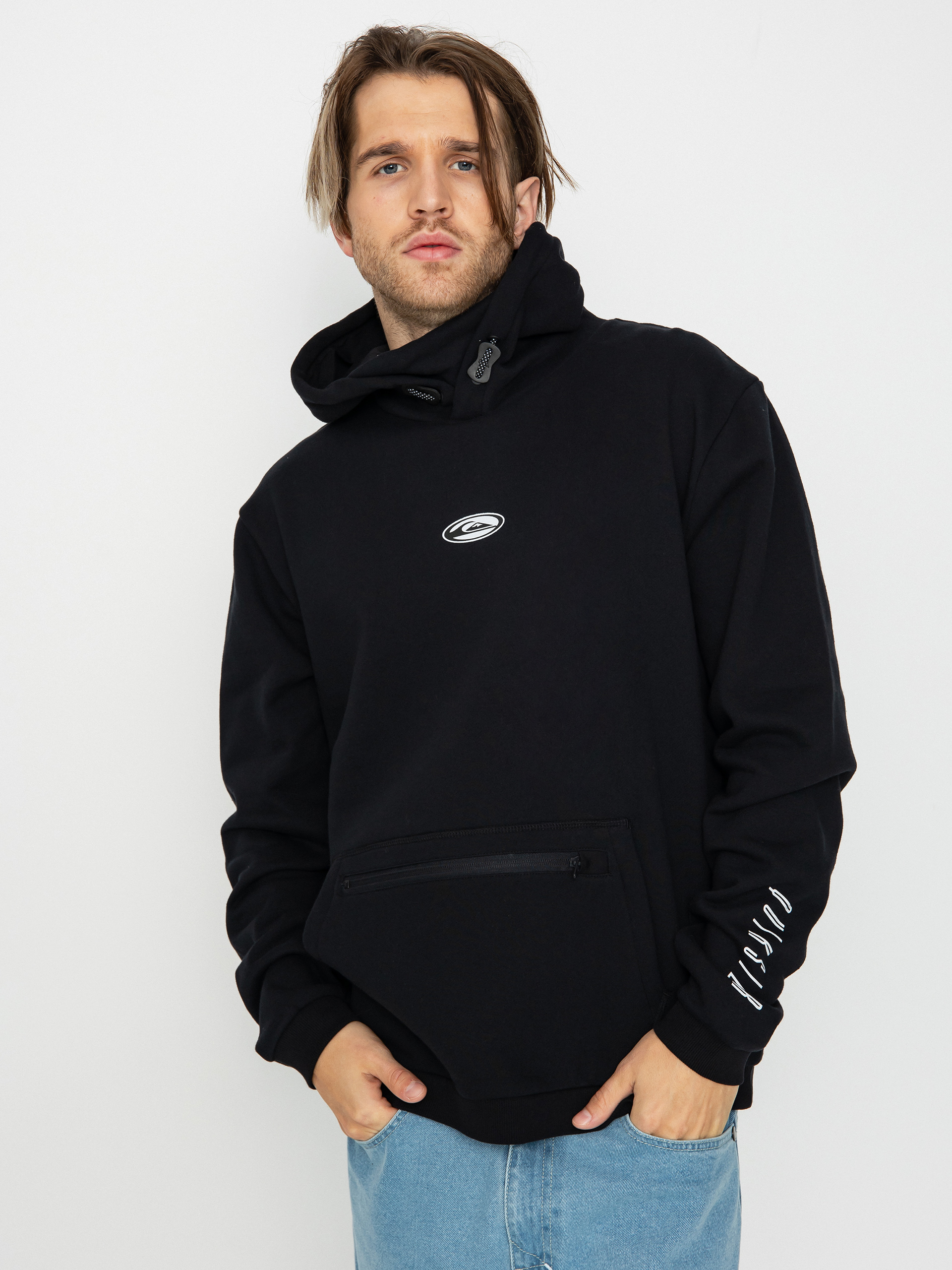 Термо суитшърти Quiksilver Big Logo Tech HD (true black)