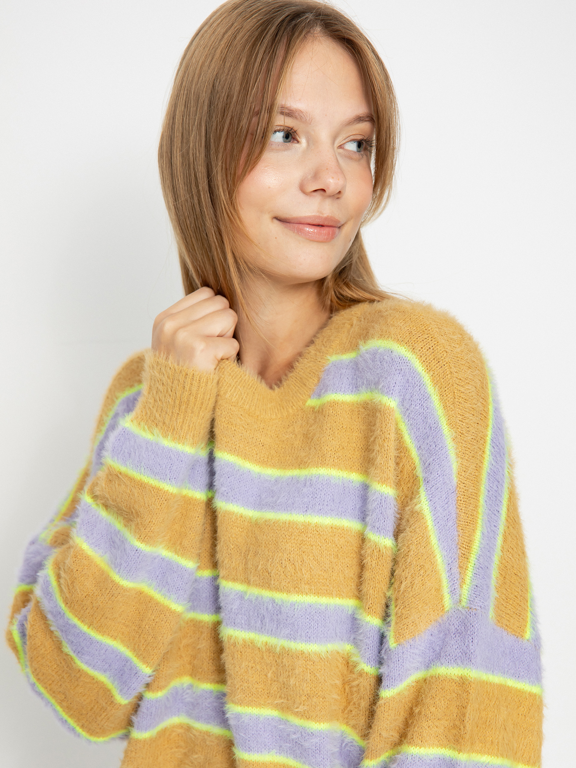 Суитшърт RVCA Hash Wmn (tan)