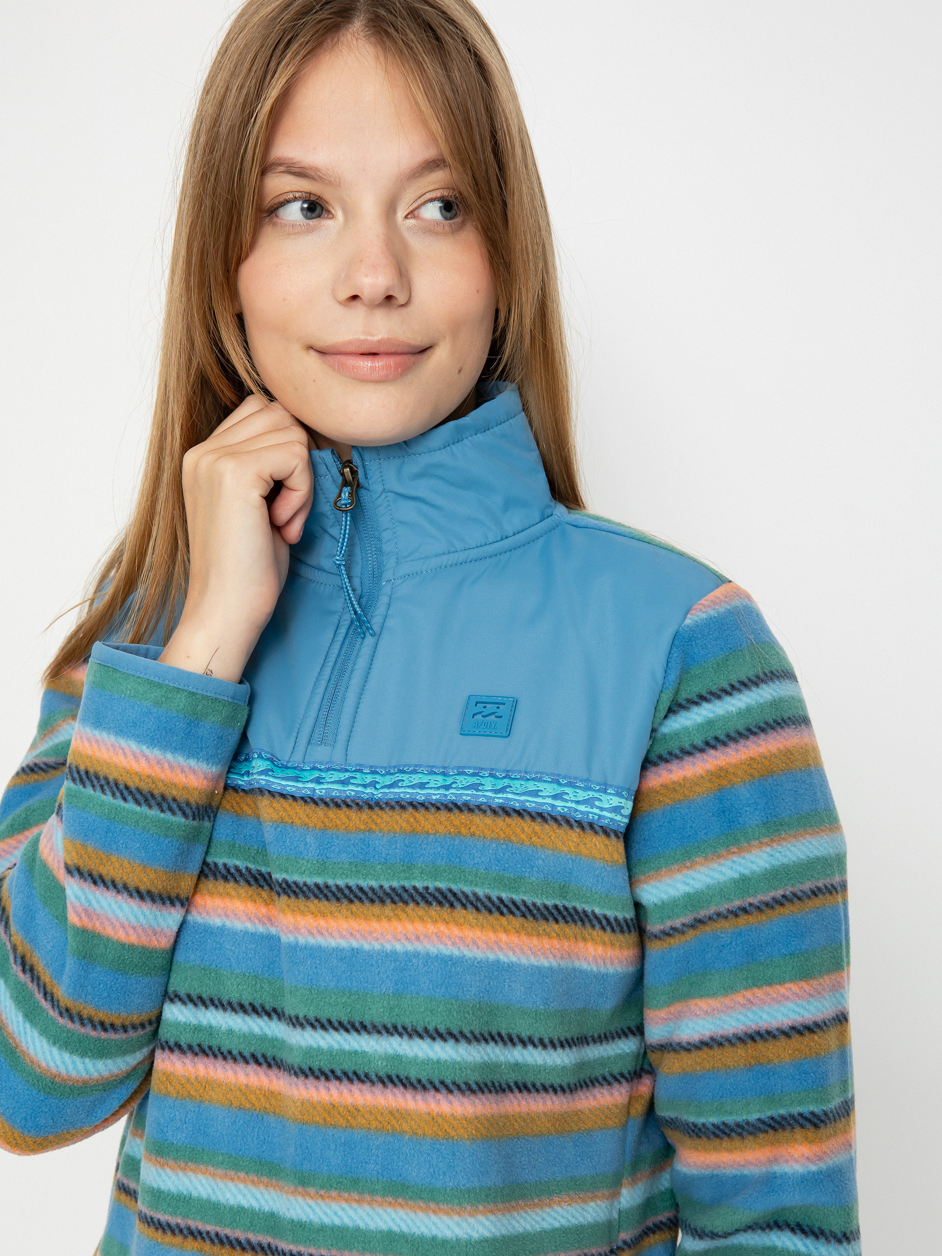 Дамски Поларени суитшърти Billabong Boundary Lite (stormy blue)