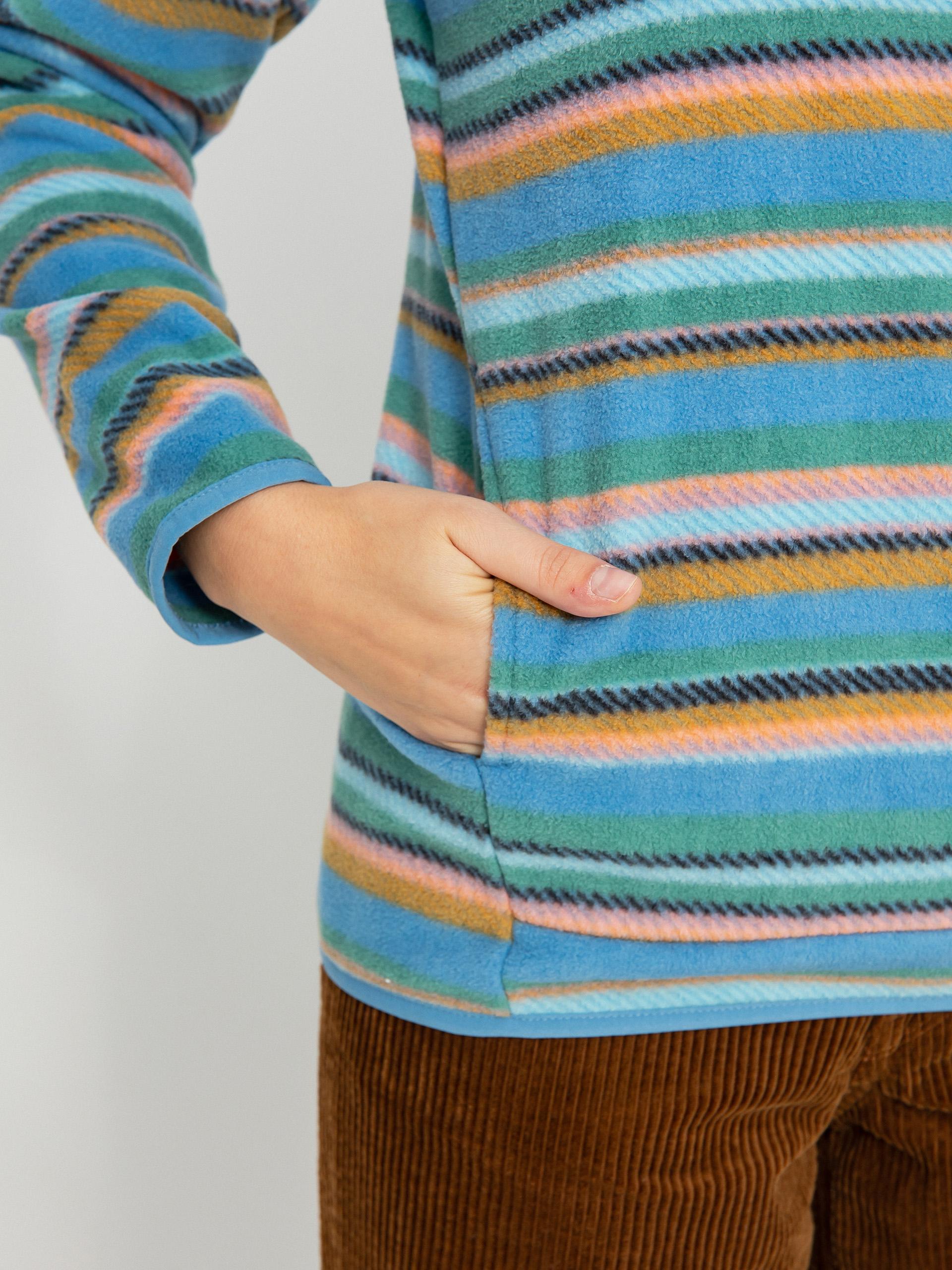 Дамски Поларени суитшърти Billabong Boundary Lite (stormy blue)