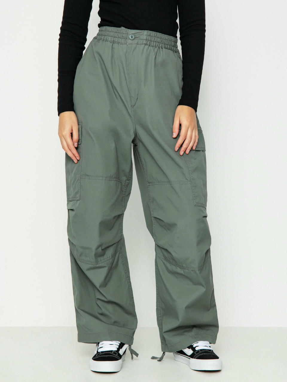 Панталони Carhartt WIP Jet Cargo Wmn (smoke green)