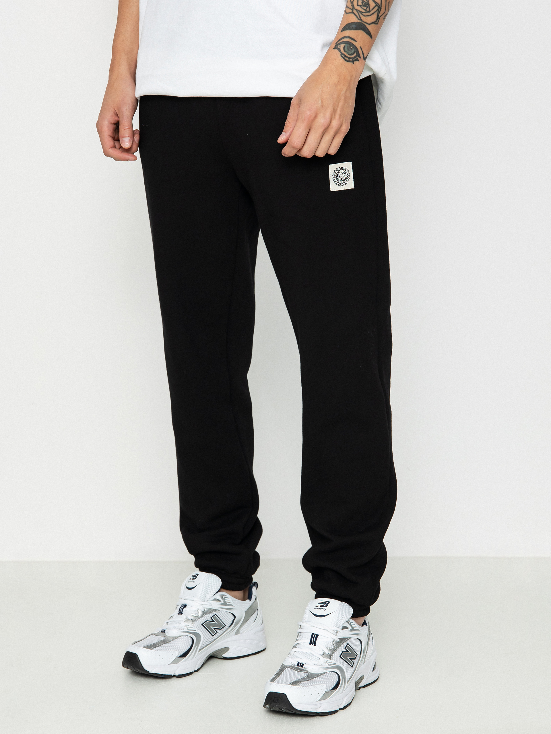 Панталони MassDnm Patch Straight Fit (black)