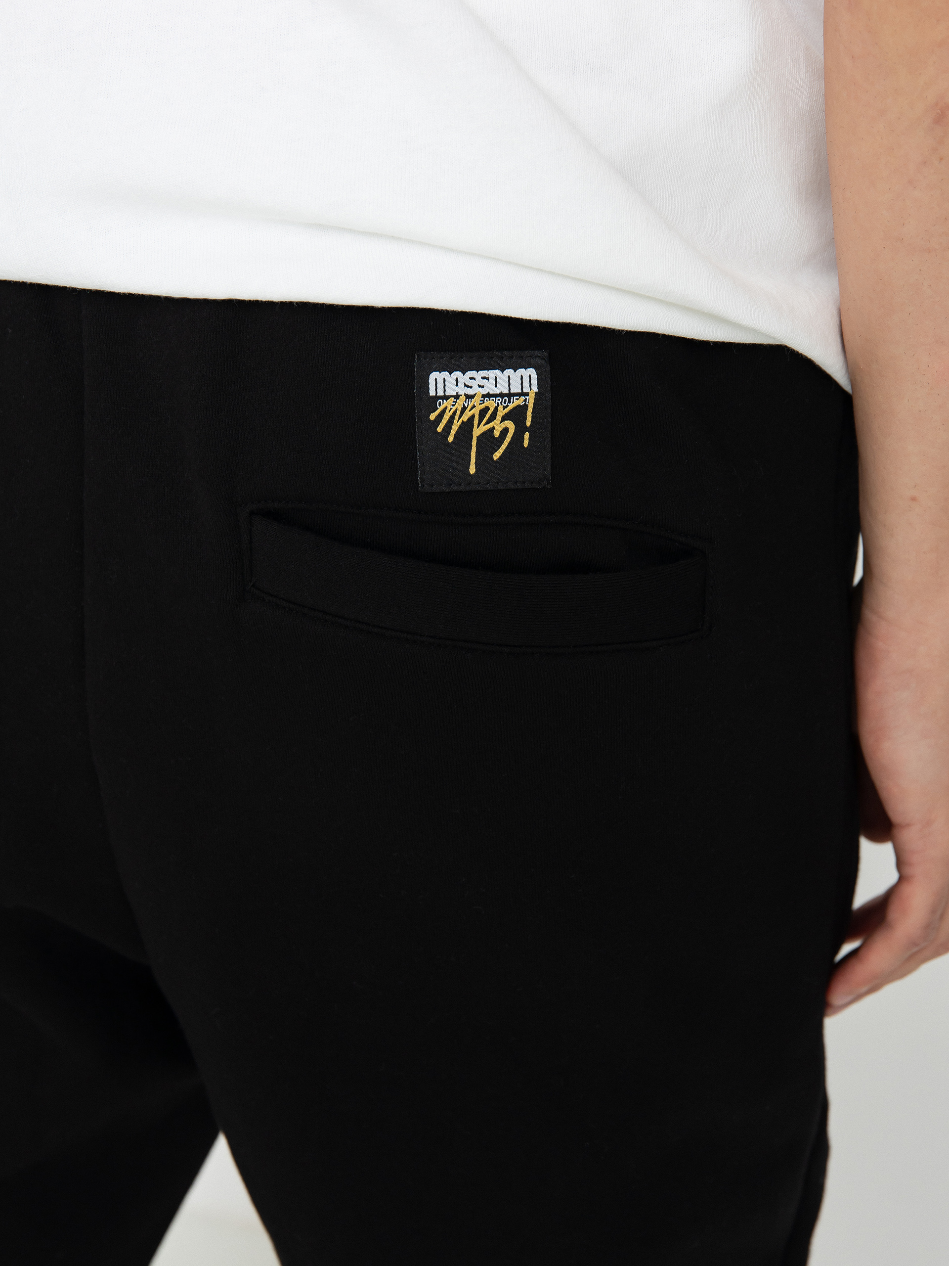 Панталони MassDnm Patch Straight Fit (black)