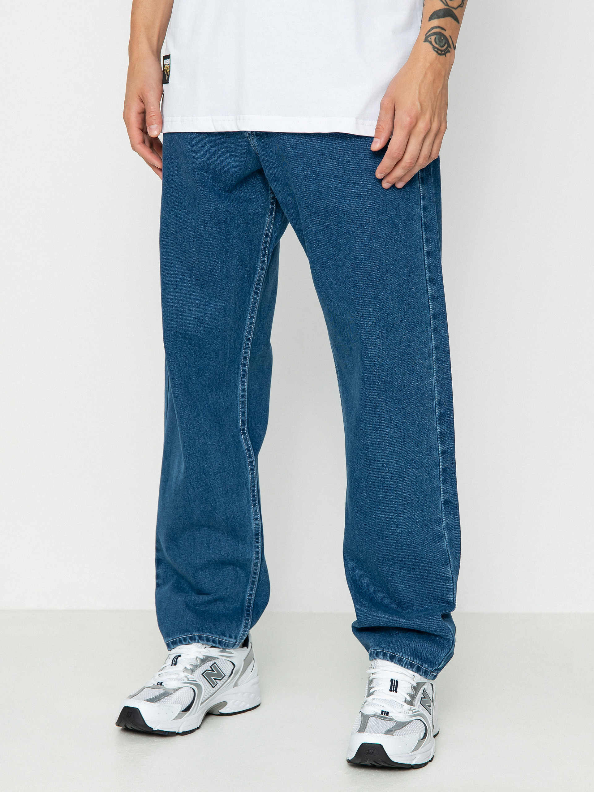 Панталони MassDnm Craft Jeans Baggy Fit (blue)