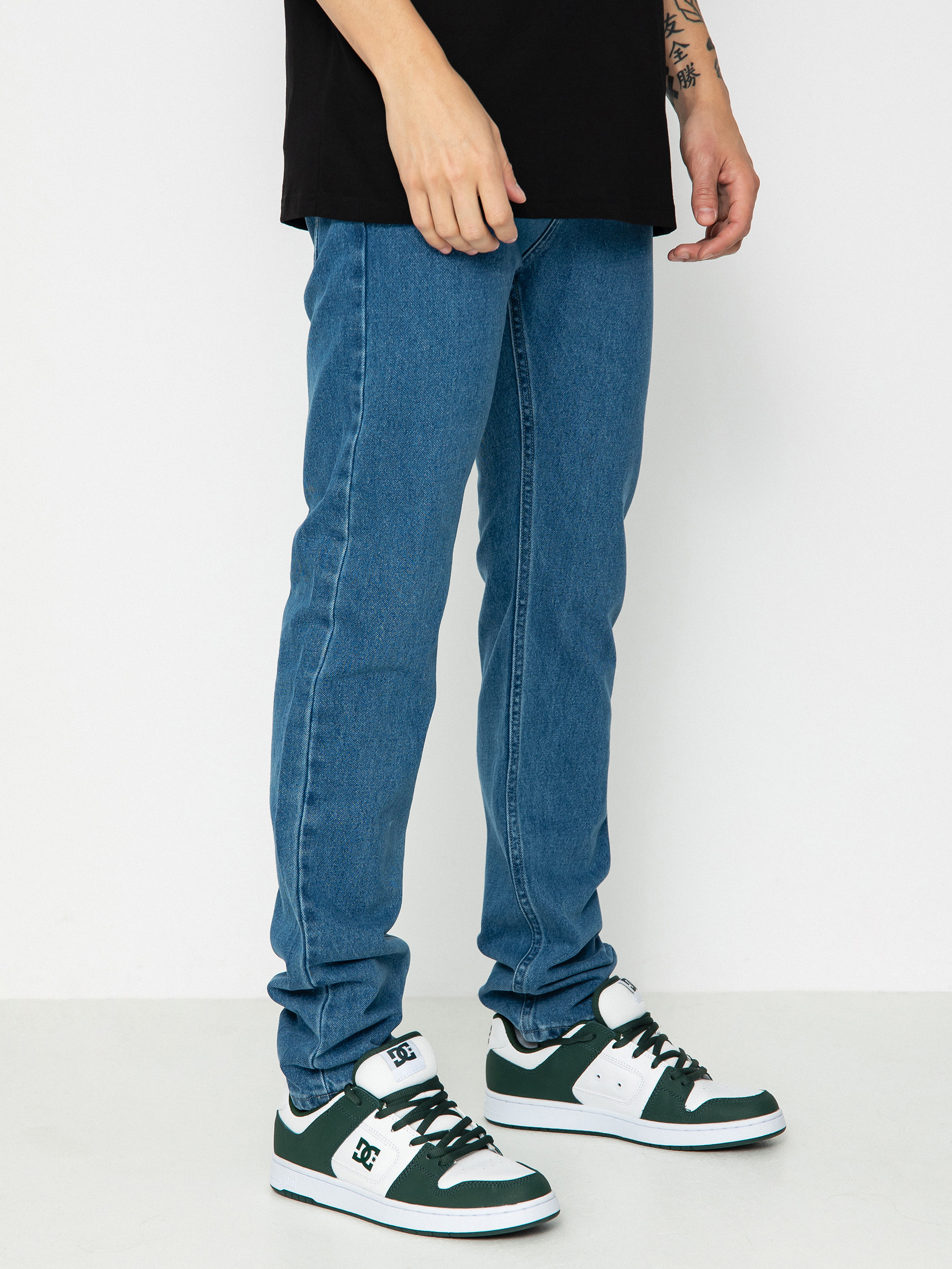 MassDnm Панталони Signature 2.0 Jeans Tapered Fit (blue)