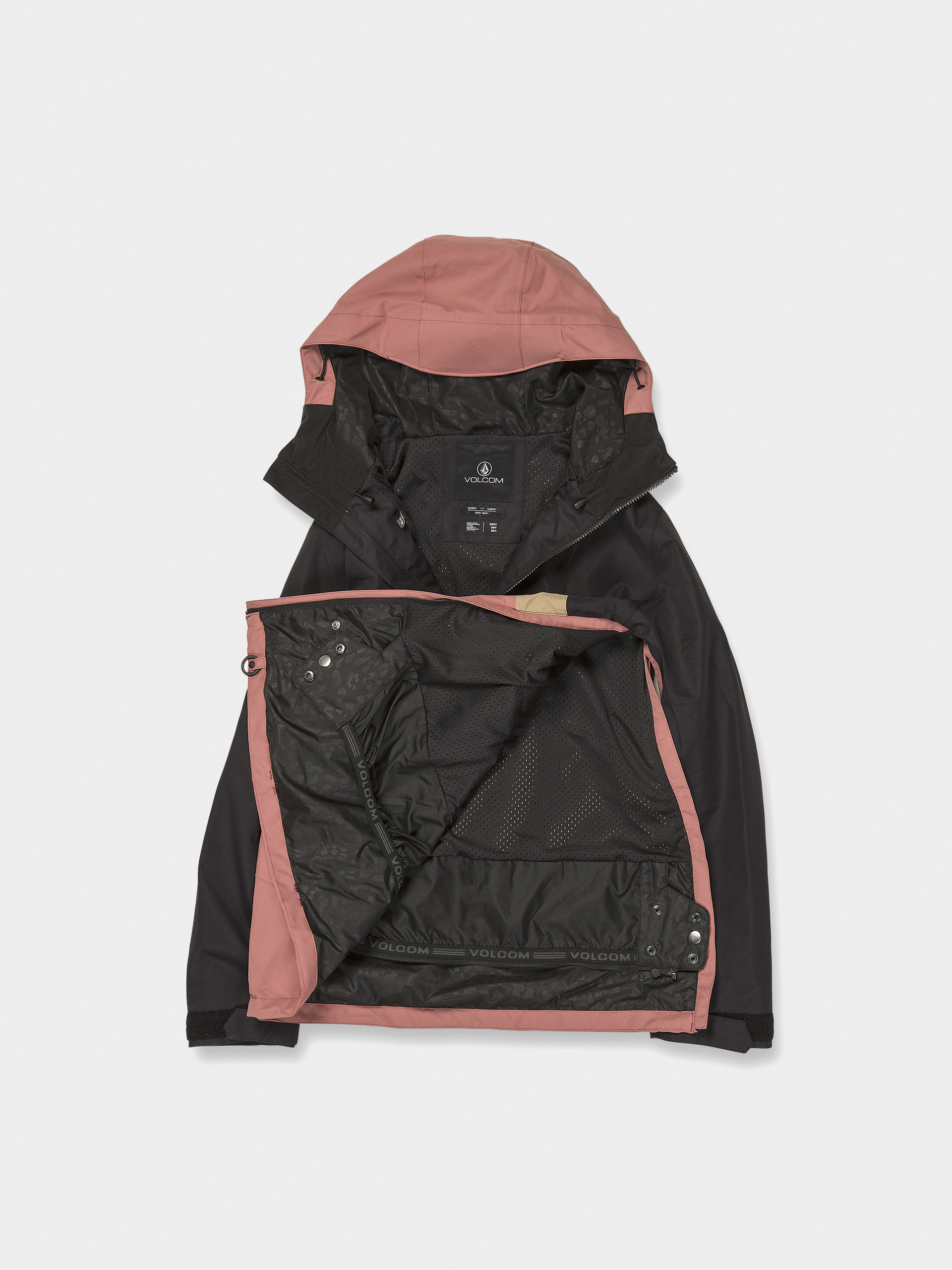 Дамска Сноуборд яке Volcom Ashfield Pullover (earth pink)