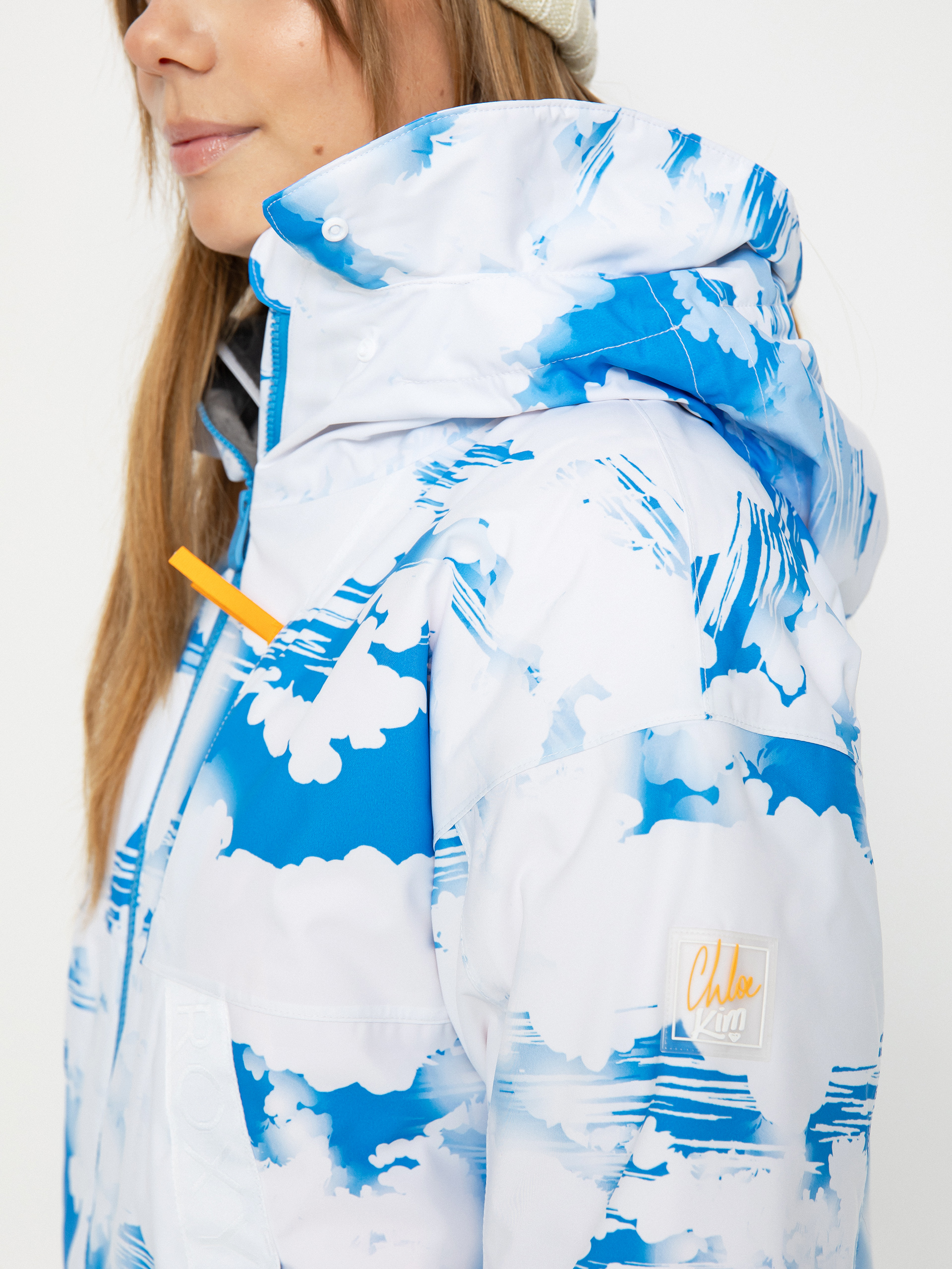 Дамска Сноуборд яке Roxy Chloe Kim (azure blue clouds)