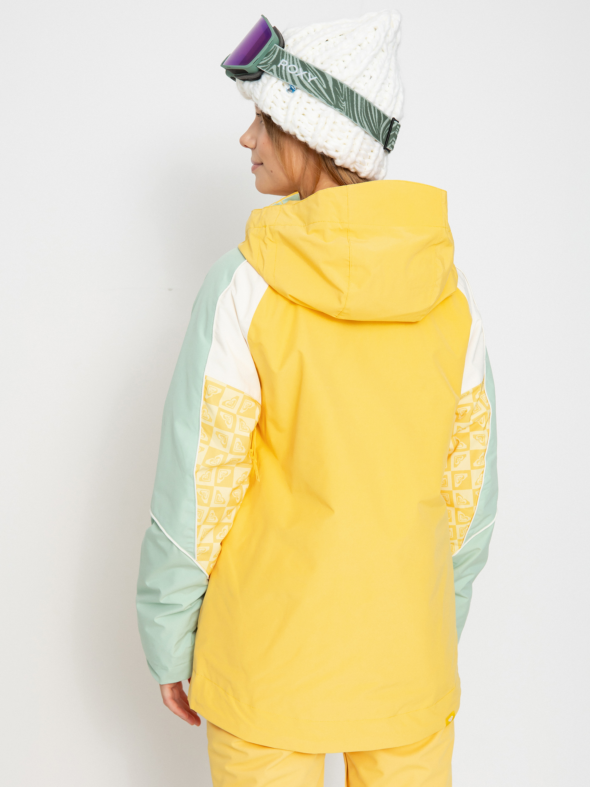 Дамска Сноуборд яке Roxy Highridge (sunset gold)