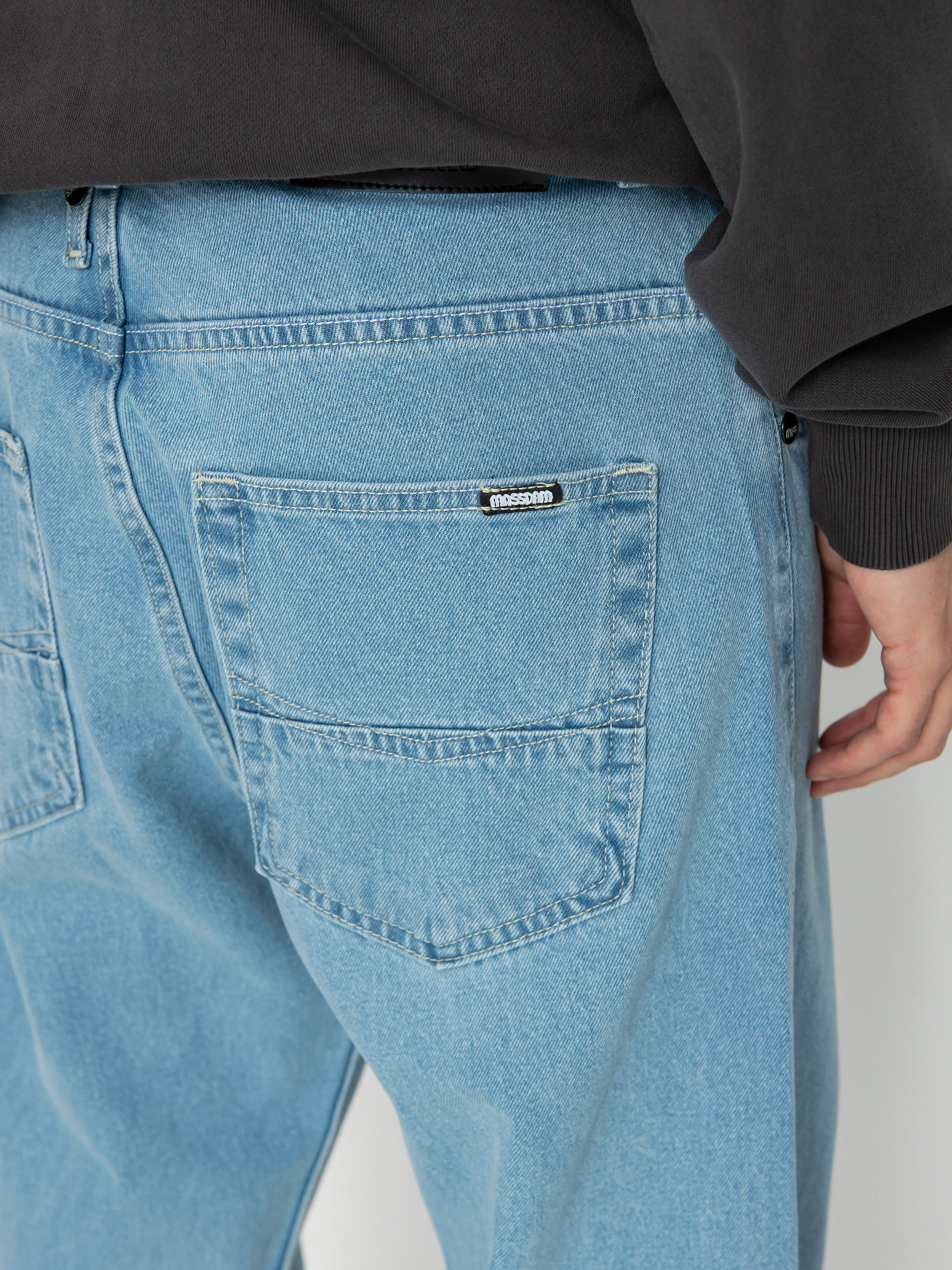 Панталони MassDnm Slang Jeans Baggi Fit (Light Blue Stone Wash)