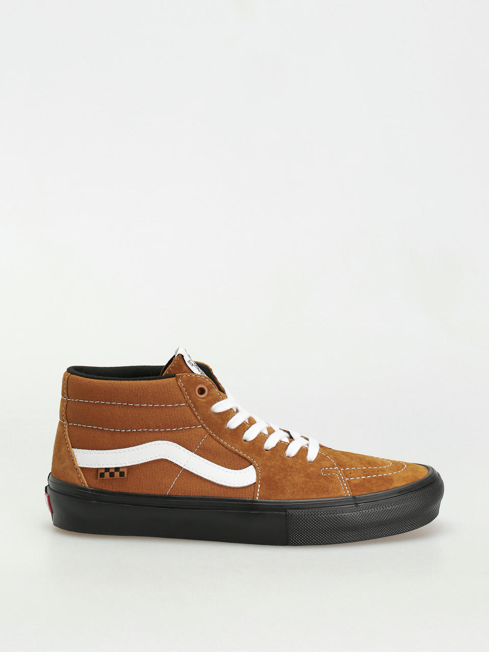 Обувки Vans Skate Grosso Mid (pig suede brown/black)