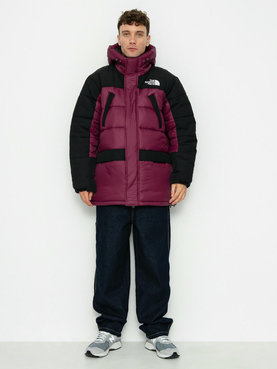 Яке The North Face Insulated Parka (boysenberry/tnf black)