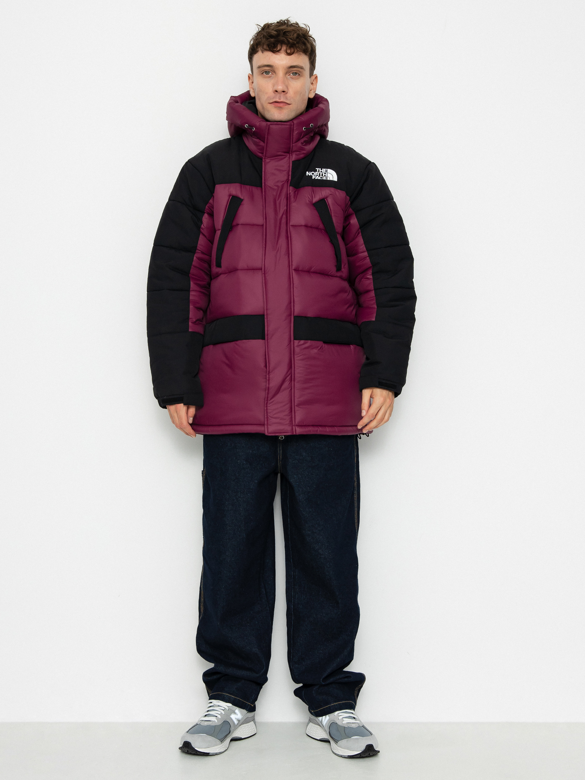 Яке The North Face Insulated Parka (boysenberry/tnf black)