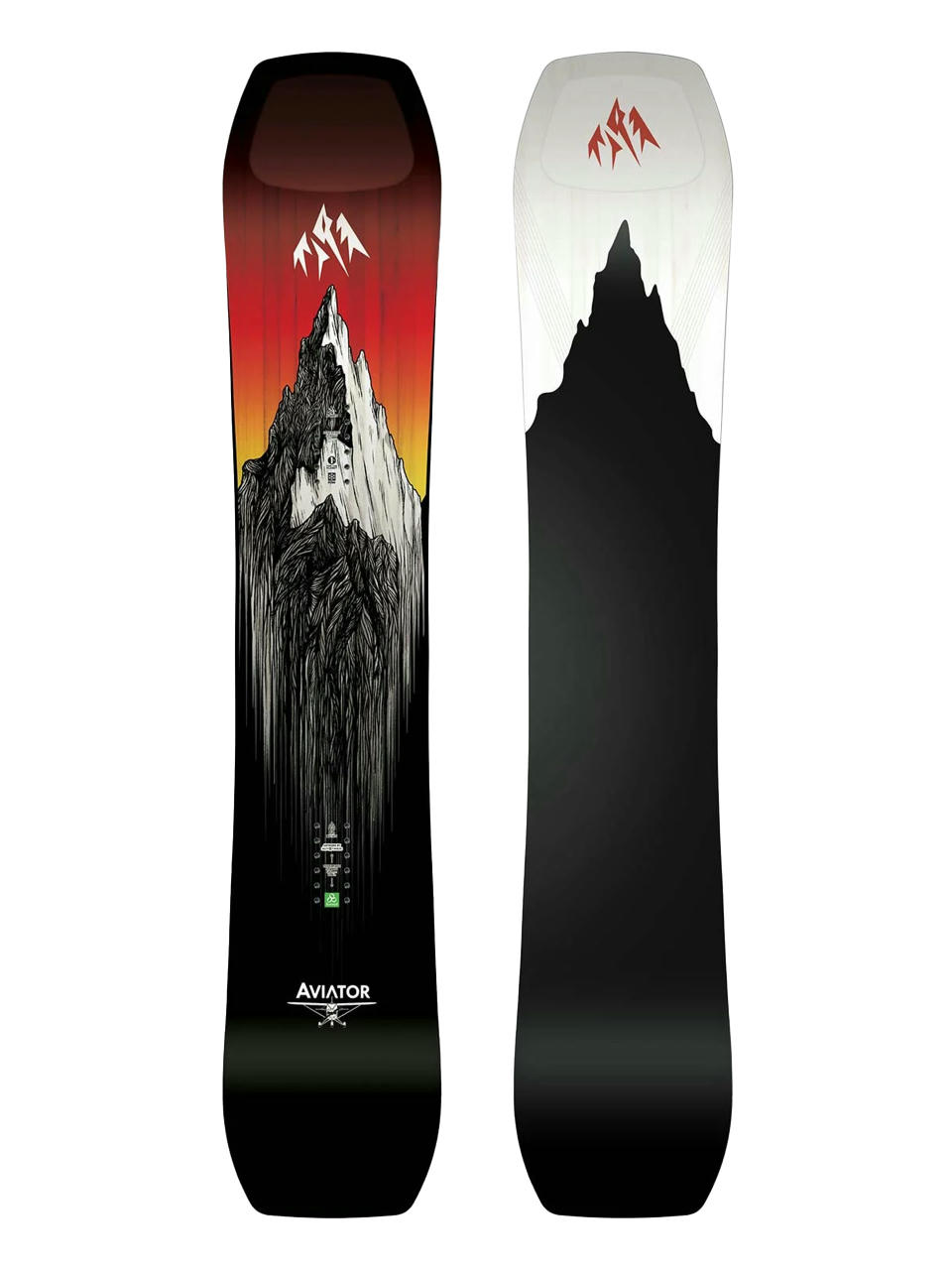 Сноуборд Jones Snowboards Aviator 2.0 (black/white/red)