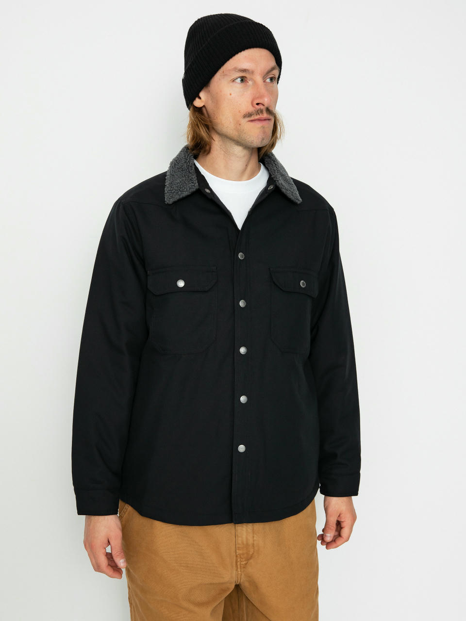 Яке Nike SB Padded Flannel (black/anthracite)