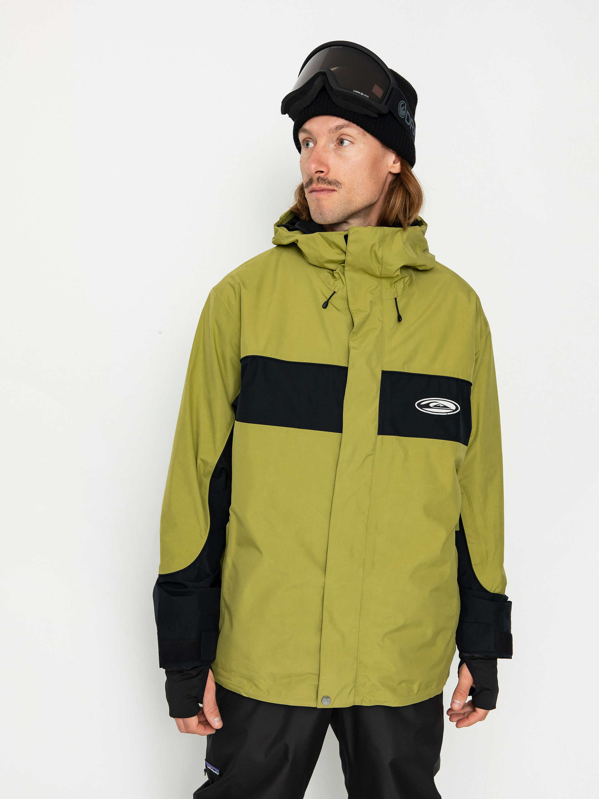 Сноуборд яке Quiksilver High Altitude Gore-Tex (green olive)