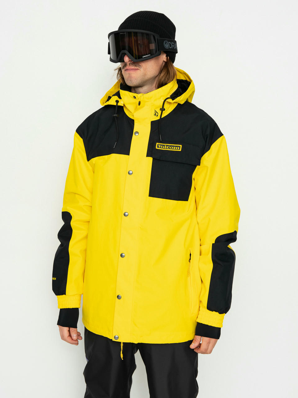 Мъжка Сноуборд яке Volcom Longo Gore Tex (bright yellow)