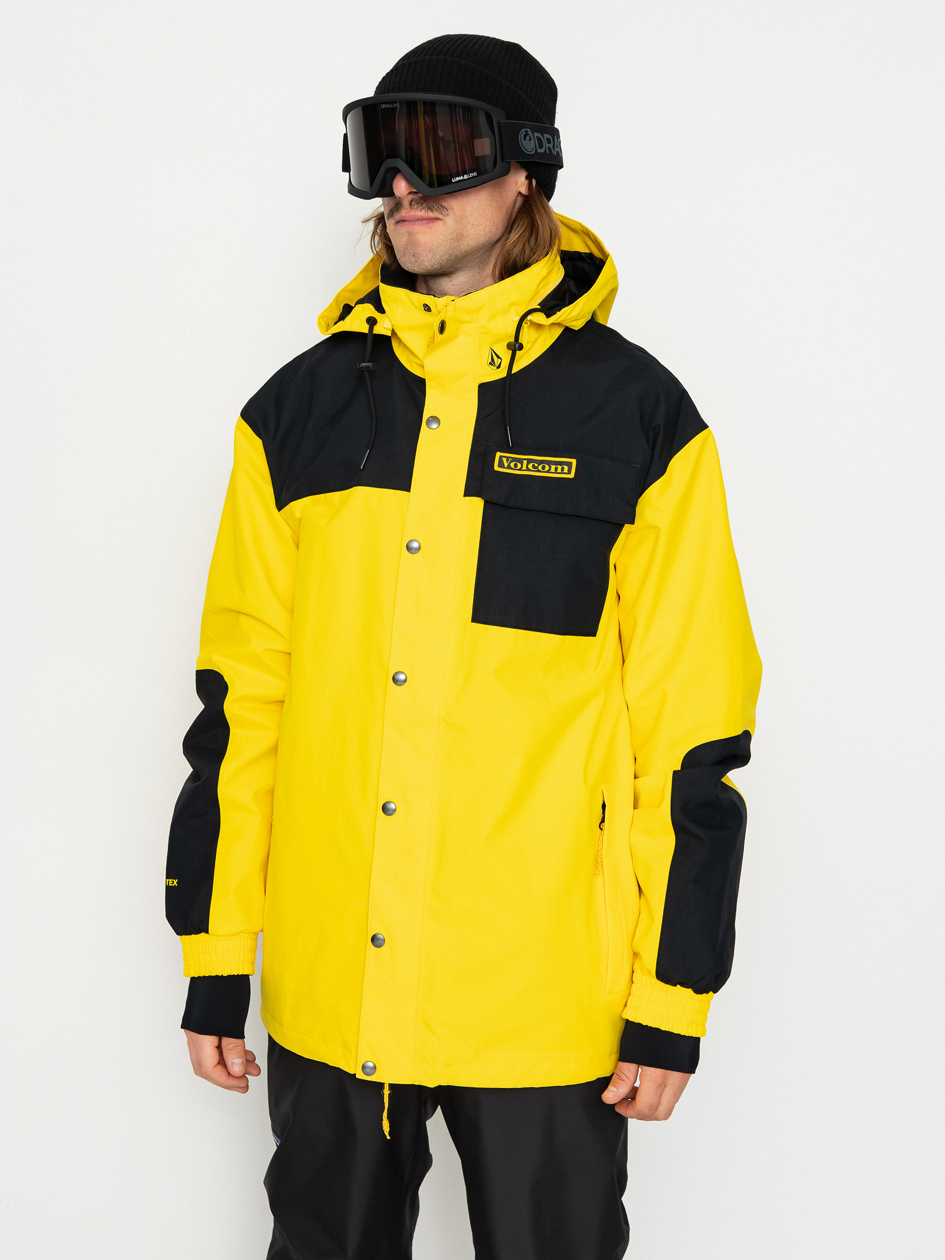 Сноуборд яке Volcom Longo Gore Tex (bright yellow)