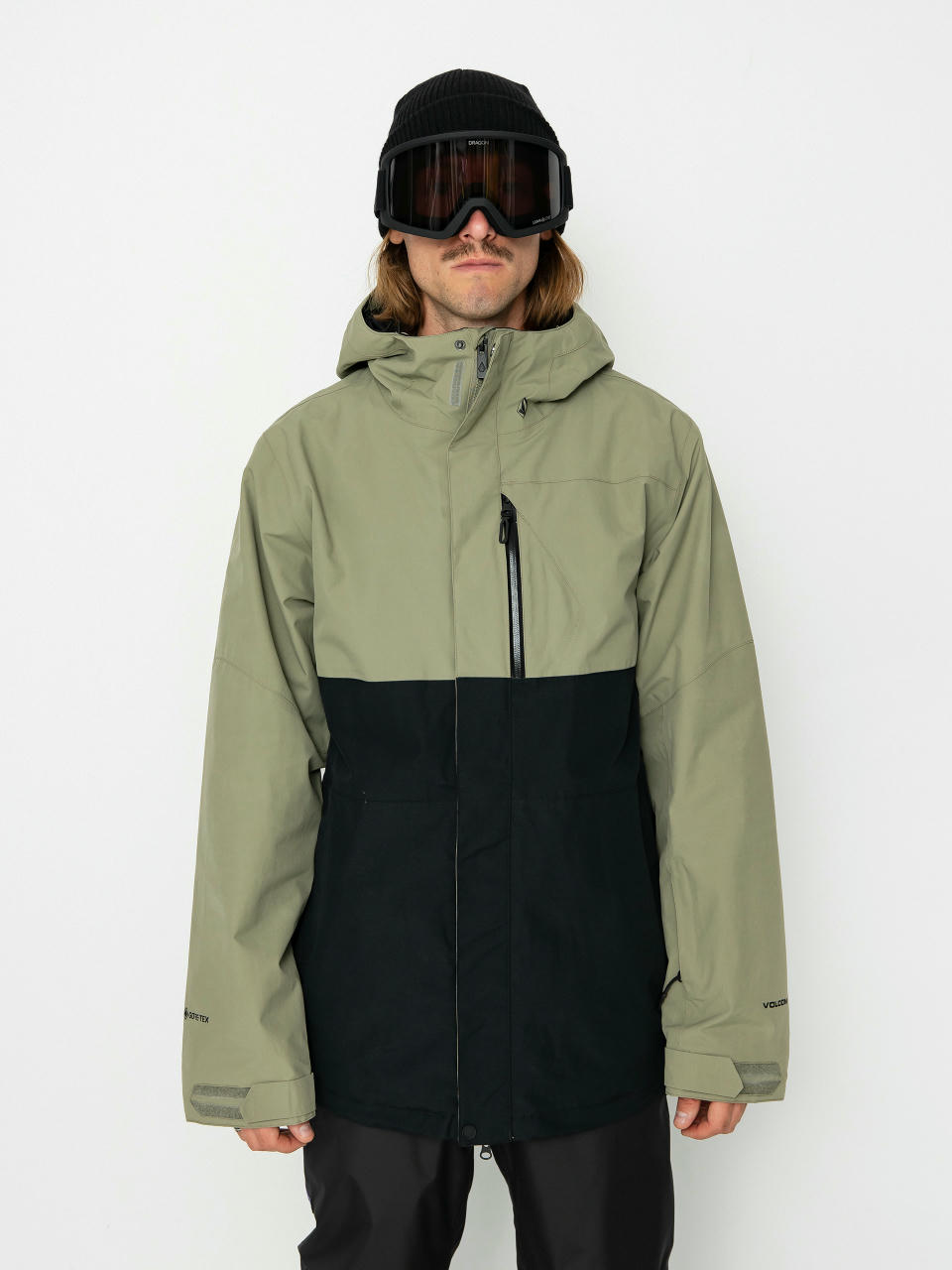 Сноуборд яке Volcom L Gore Tex (light military)